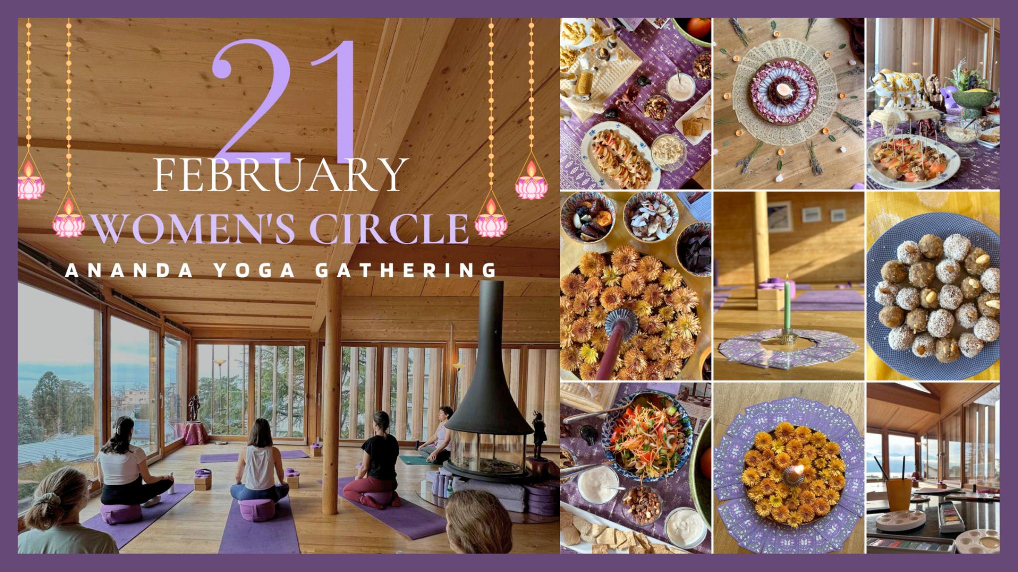 🌸✨ Women Circle – Ananda (Joyful) Yoga Gathering ✨🌸