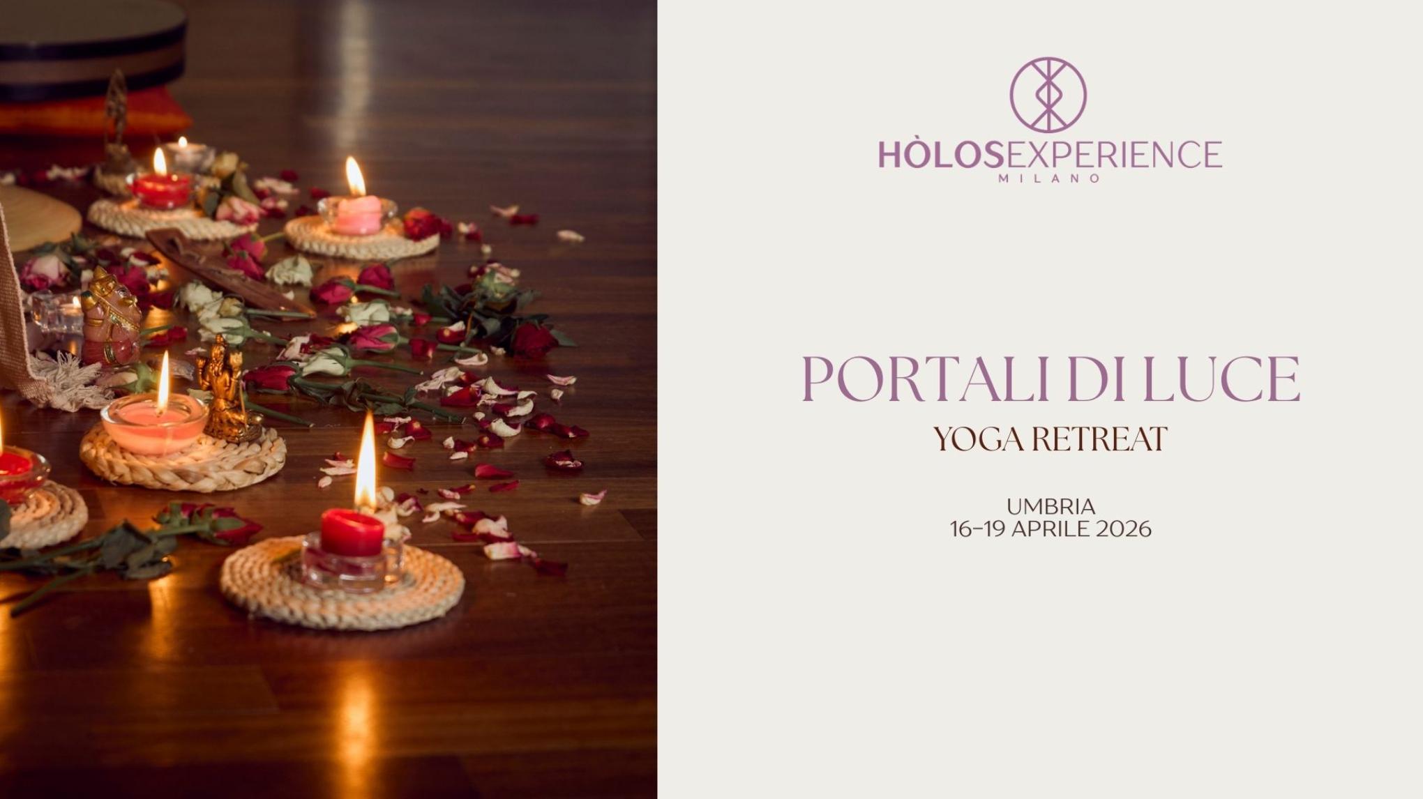 ✨ PORTALI DI LUCE | Yoga Retreat in Umbria ✨