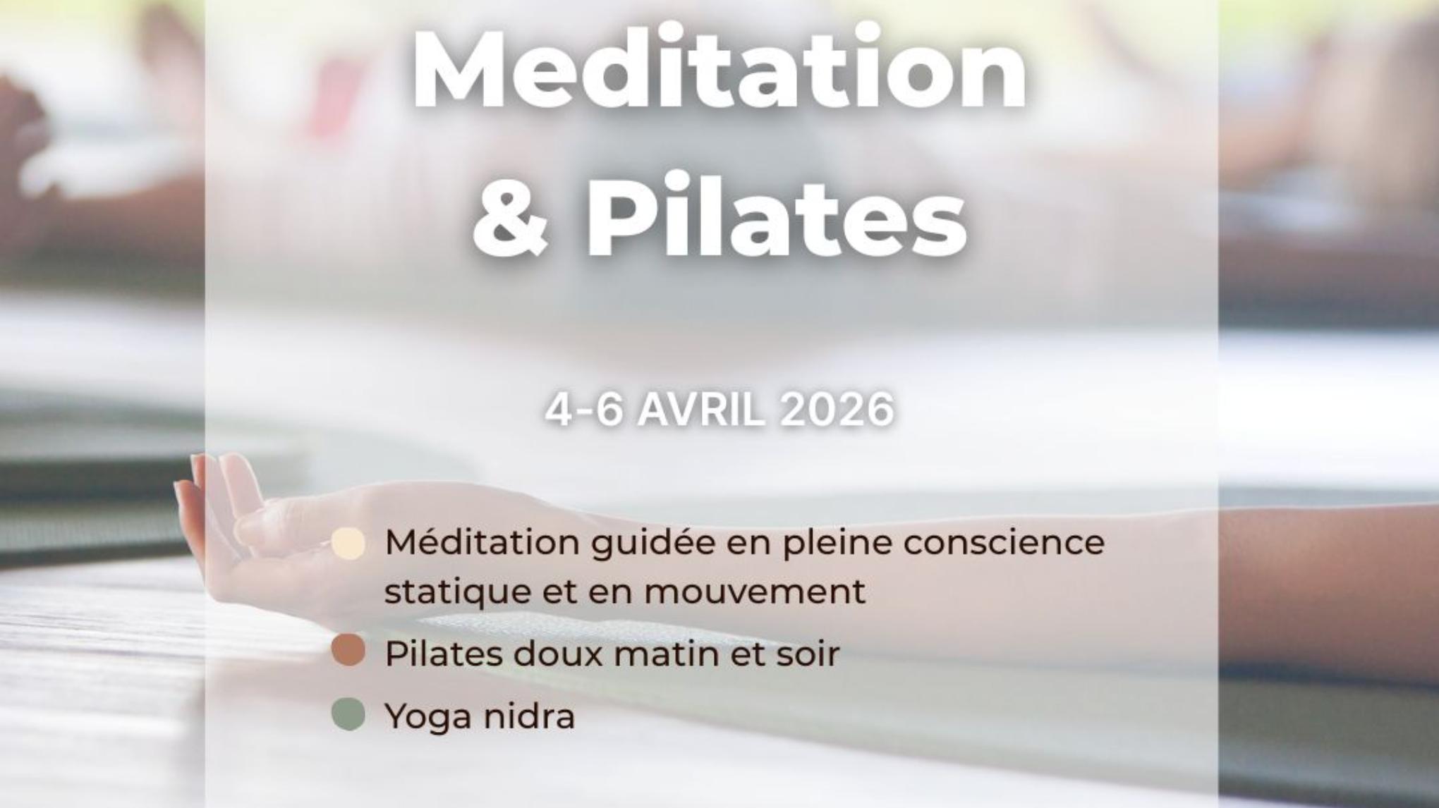 Stage Méditation et Pilates dans les Cévennes