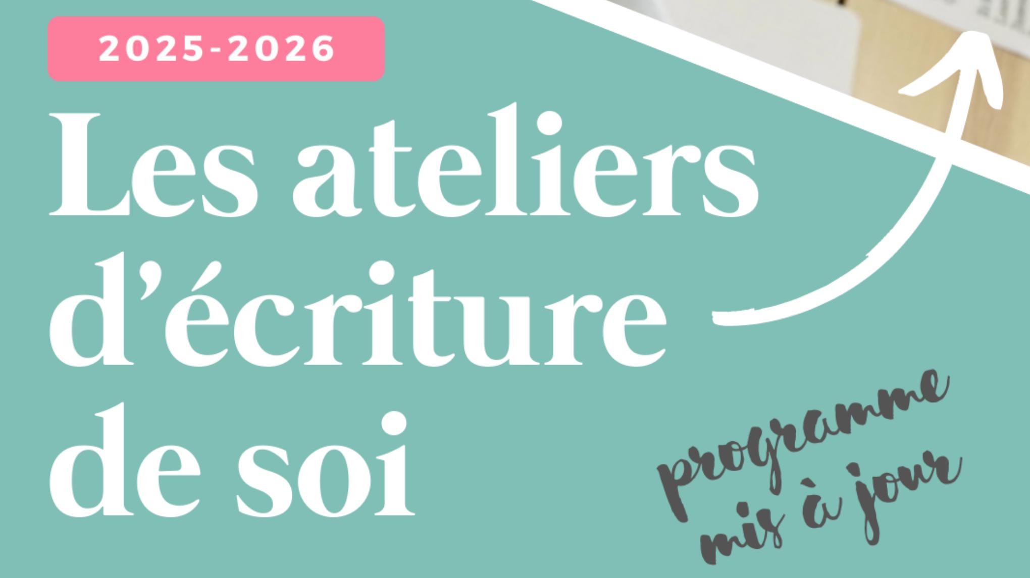 Atelier écriture à QUIMPER