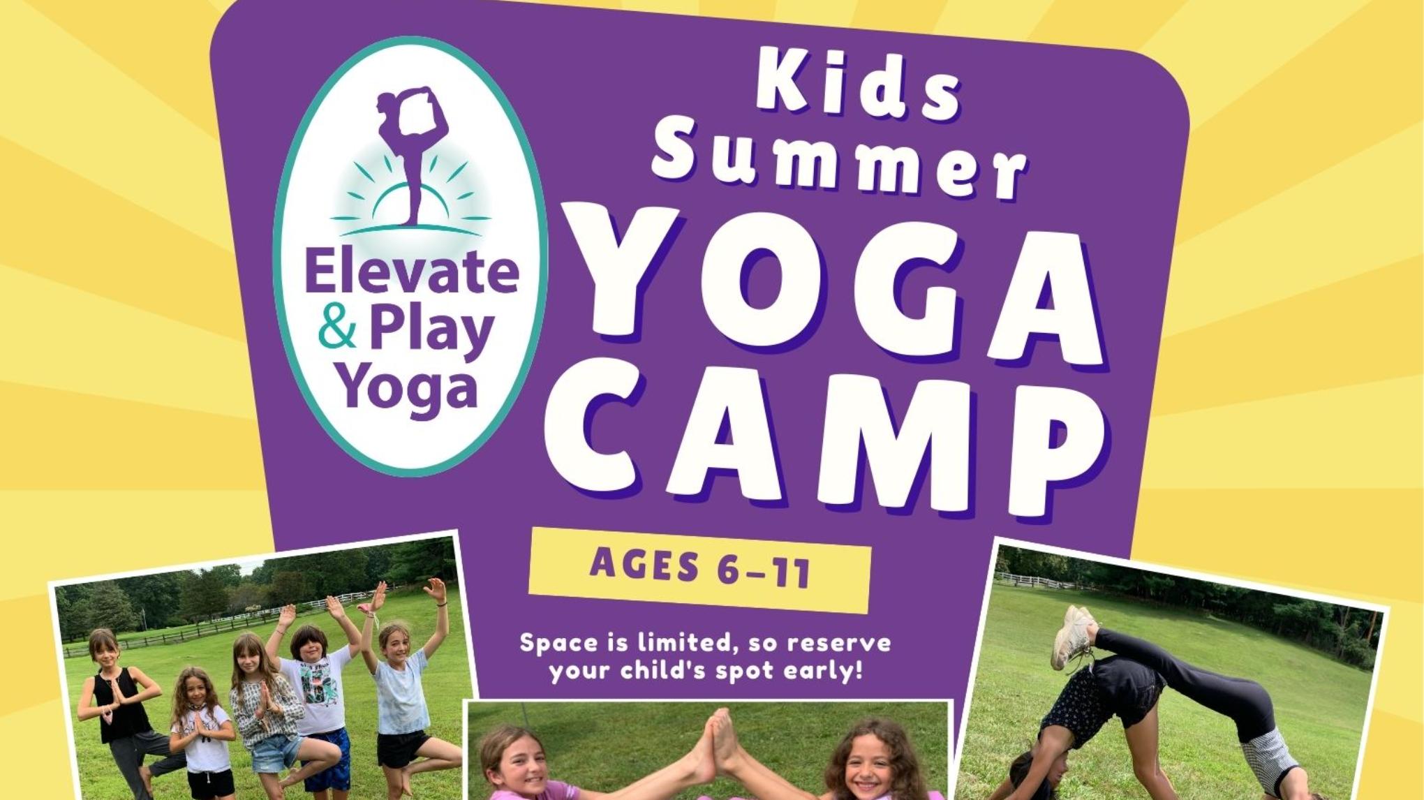 Kids Summer Yoga Camp- Session 2 (HALF DAY)