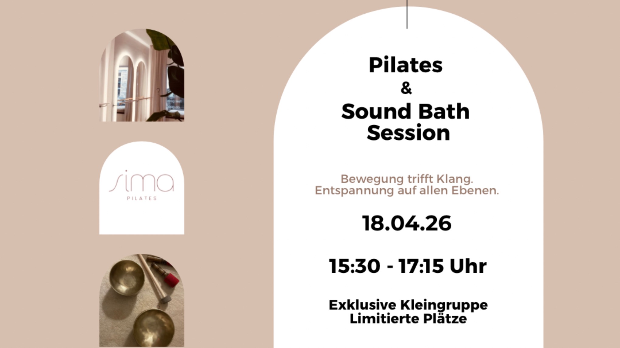 Pilates & Sound Bath Session (Ausverkauft)