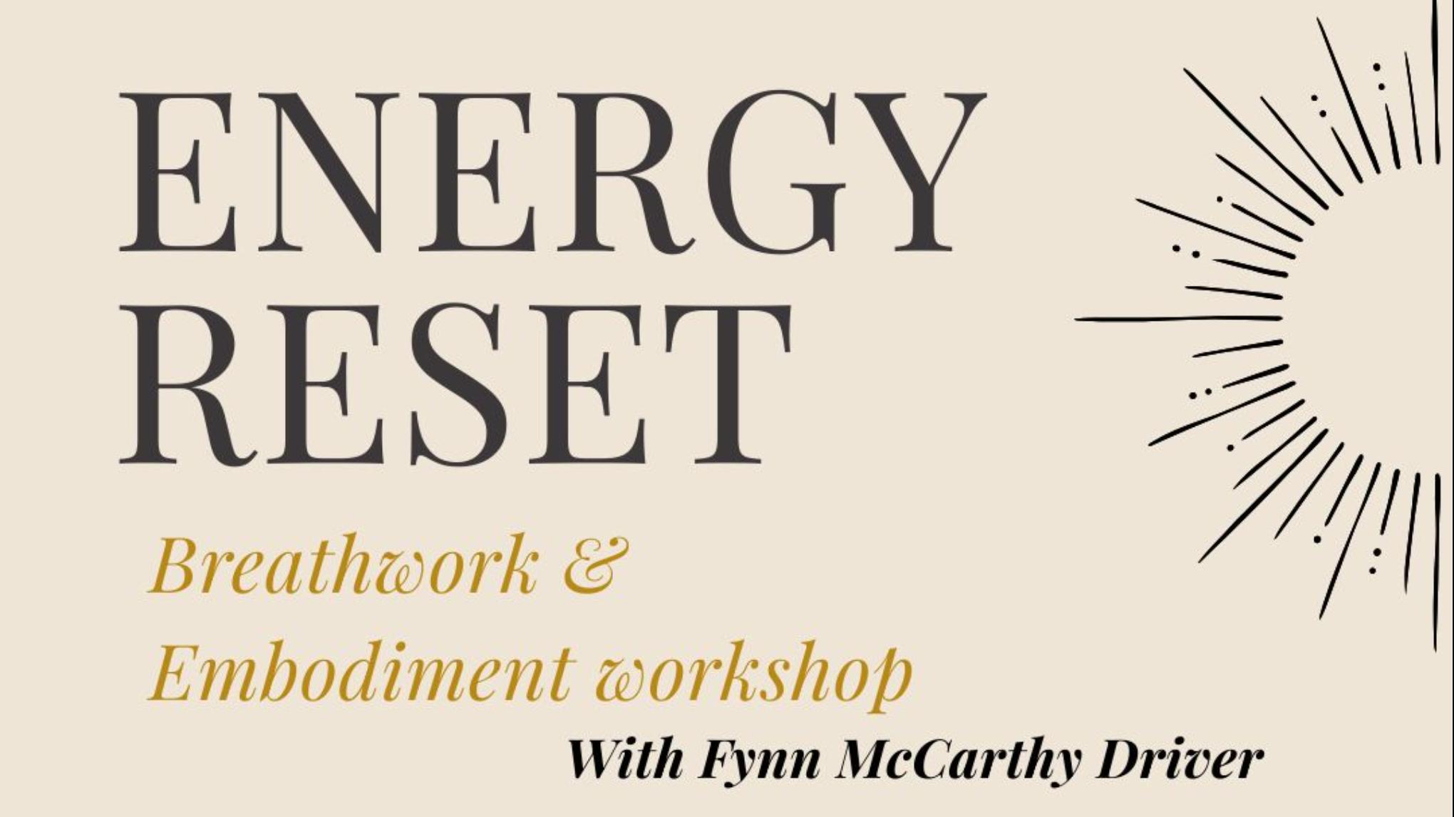 Energy Reset: Breathwork + Embodiment