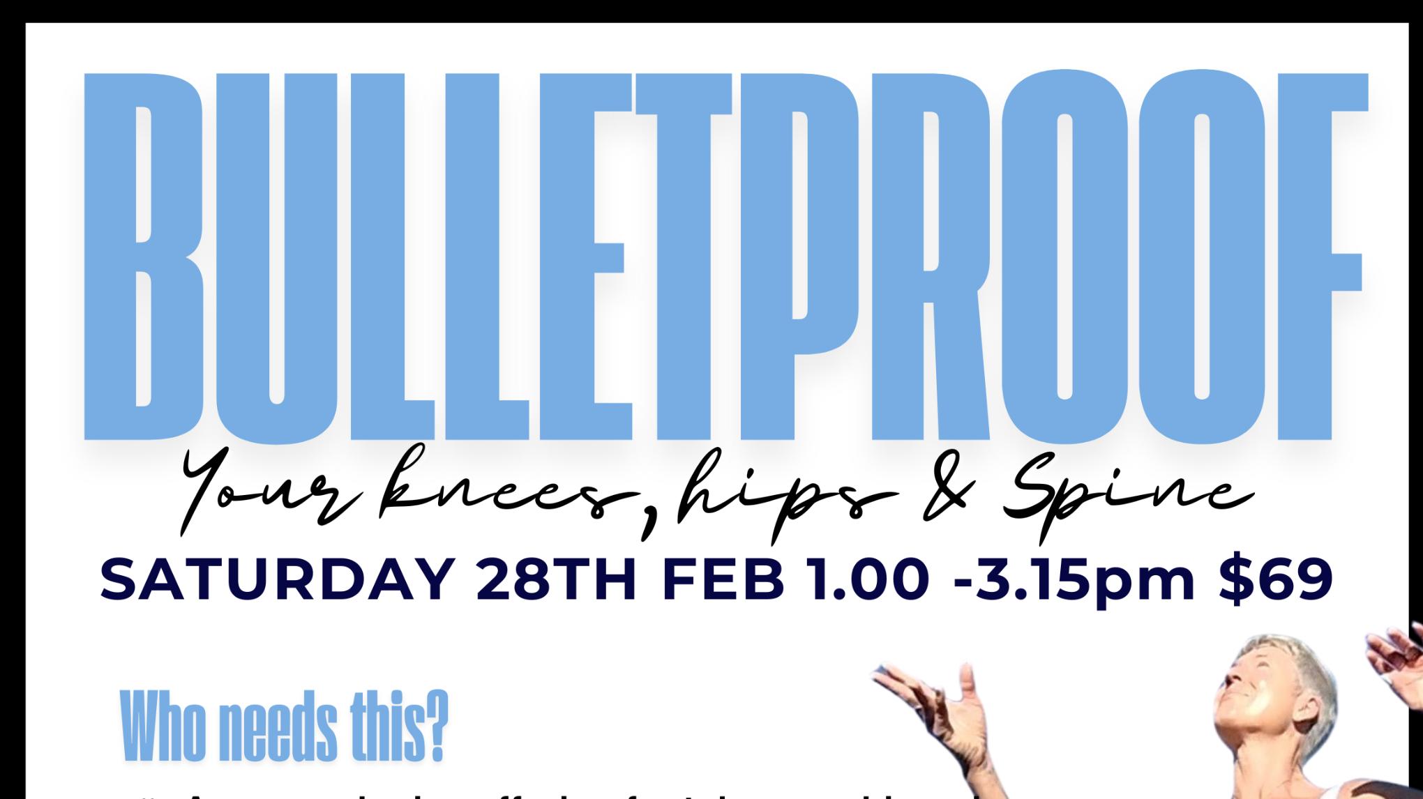 BULLETPROOF YOUR KNEES! The Foot Health Workshop