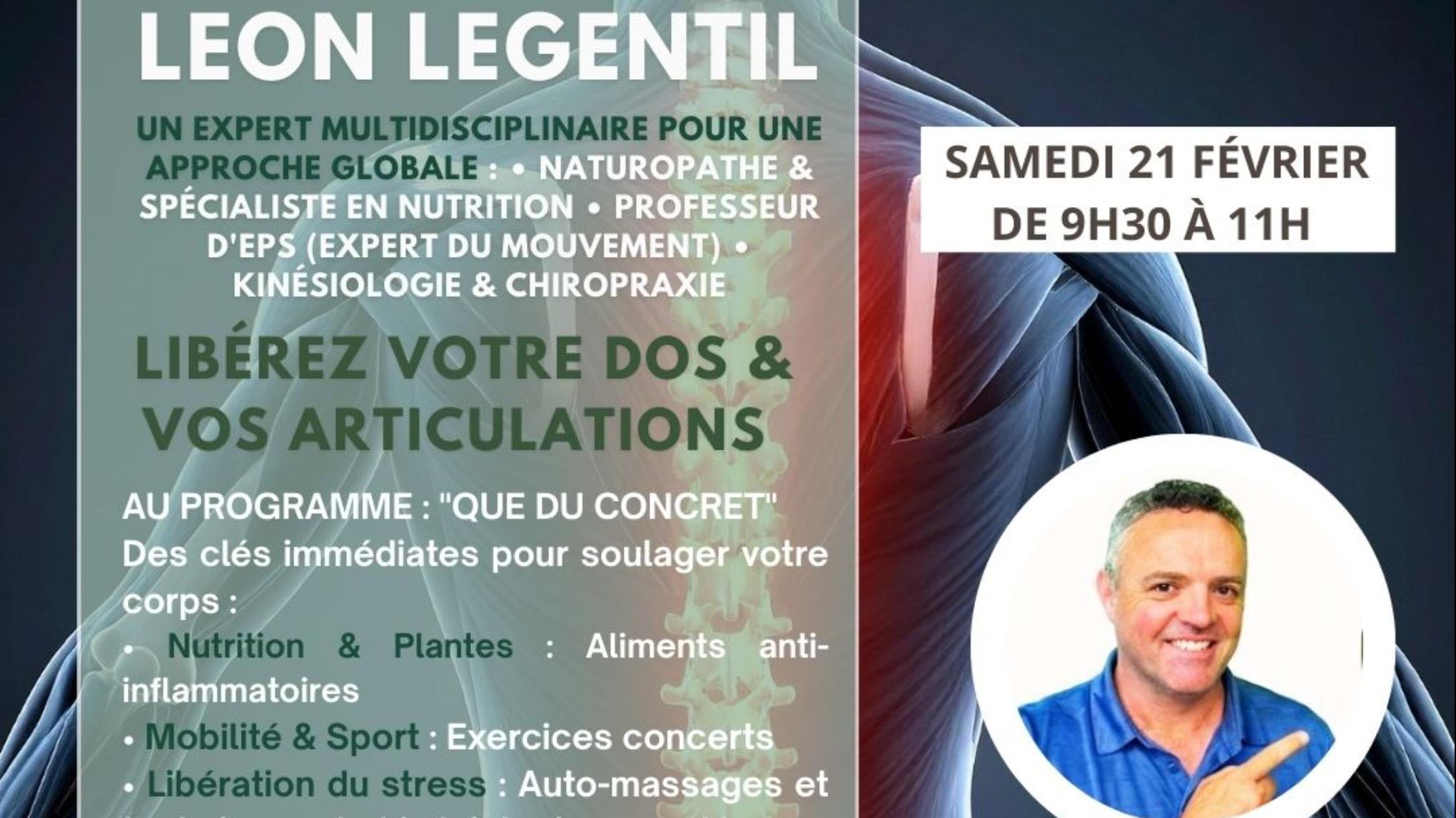 LIBÉREZ VOTRE DOS & VOS ARTICULATIONS