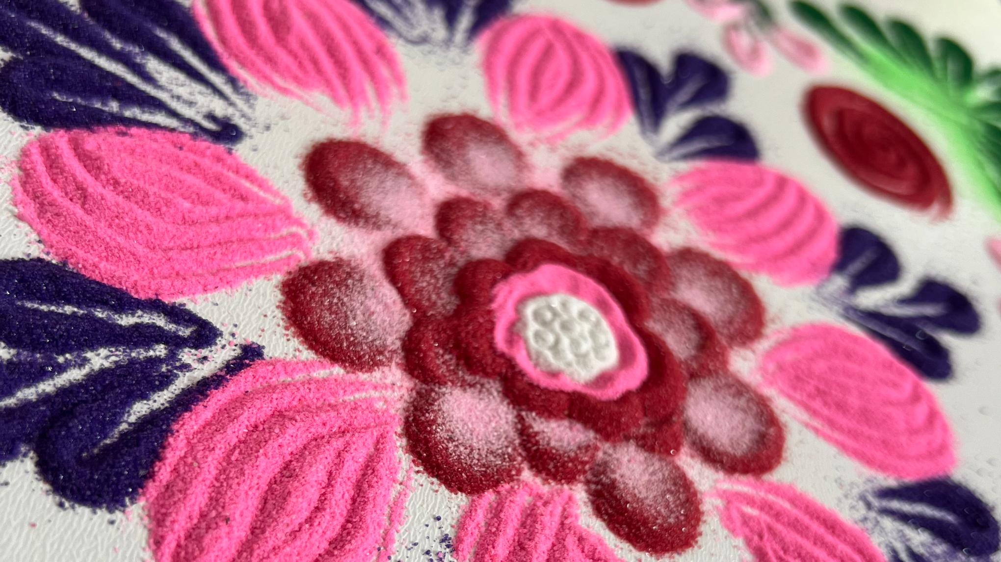 De Stilte in kleur - Chi Neng Qigong & Zandmandala's