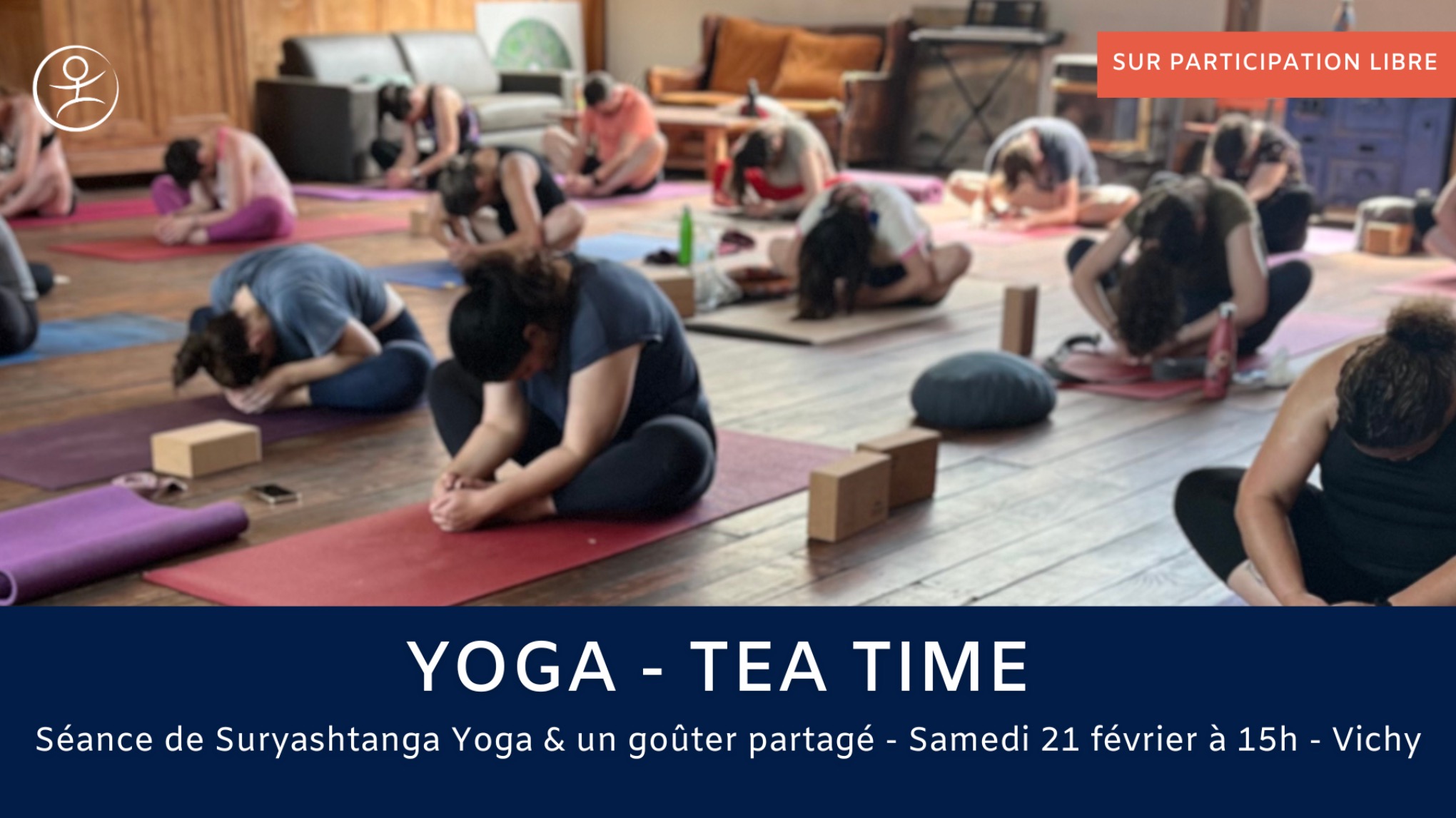 Yoga - TEA TIME pour un après-midi ressourçant 🙏🏼/ CHANGEMENT D'HEURE !! ⚠️