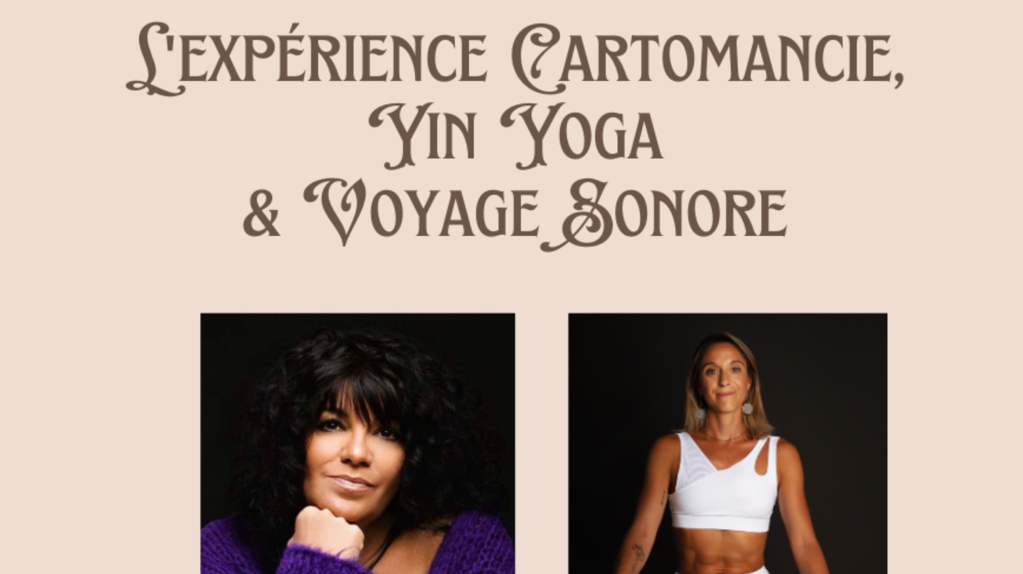 L'expérience Cartomancie, Yin yoga & voyage sonore