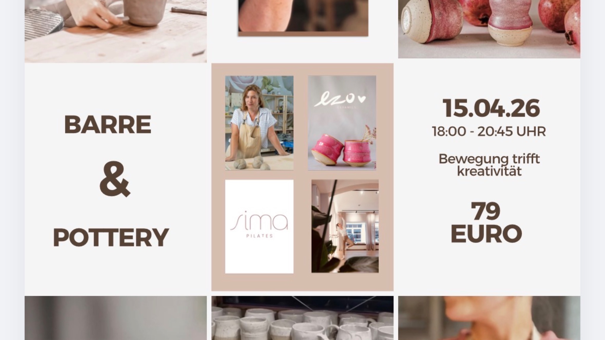 Barre & Pottery (Ausverkauft)