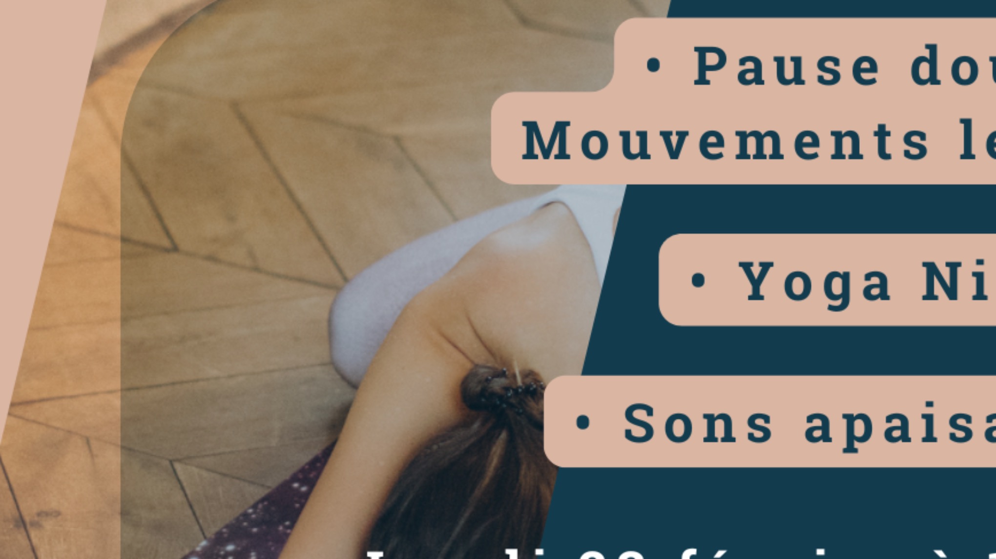 ✨ Séance de Yoga tout en douceur – Lundi 23 février ✨
