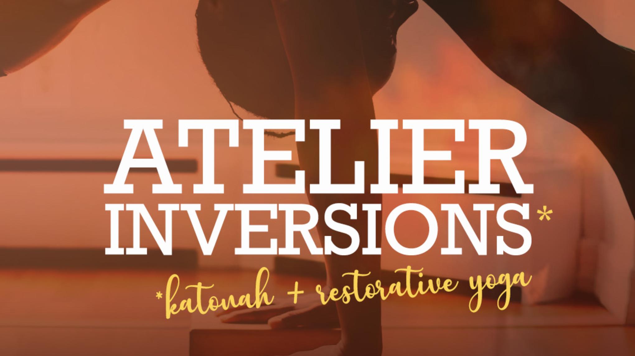 Bodylab Inversions - Atelier Katonah Yoga - Samedi 21 Mars, 10h-12h30