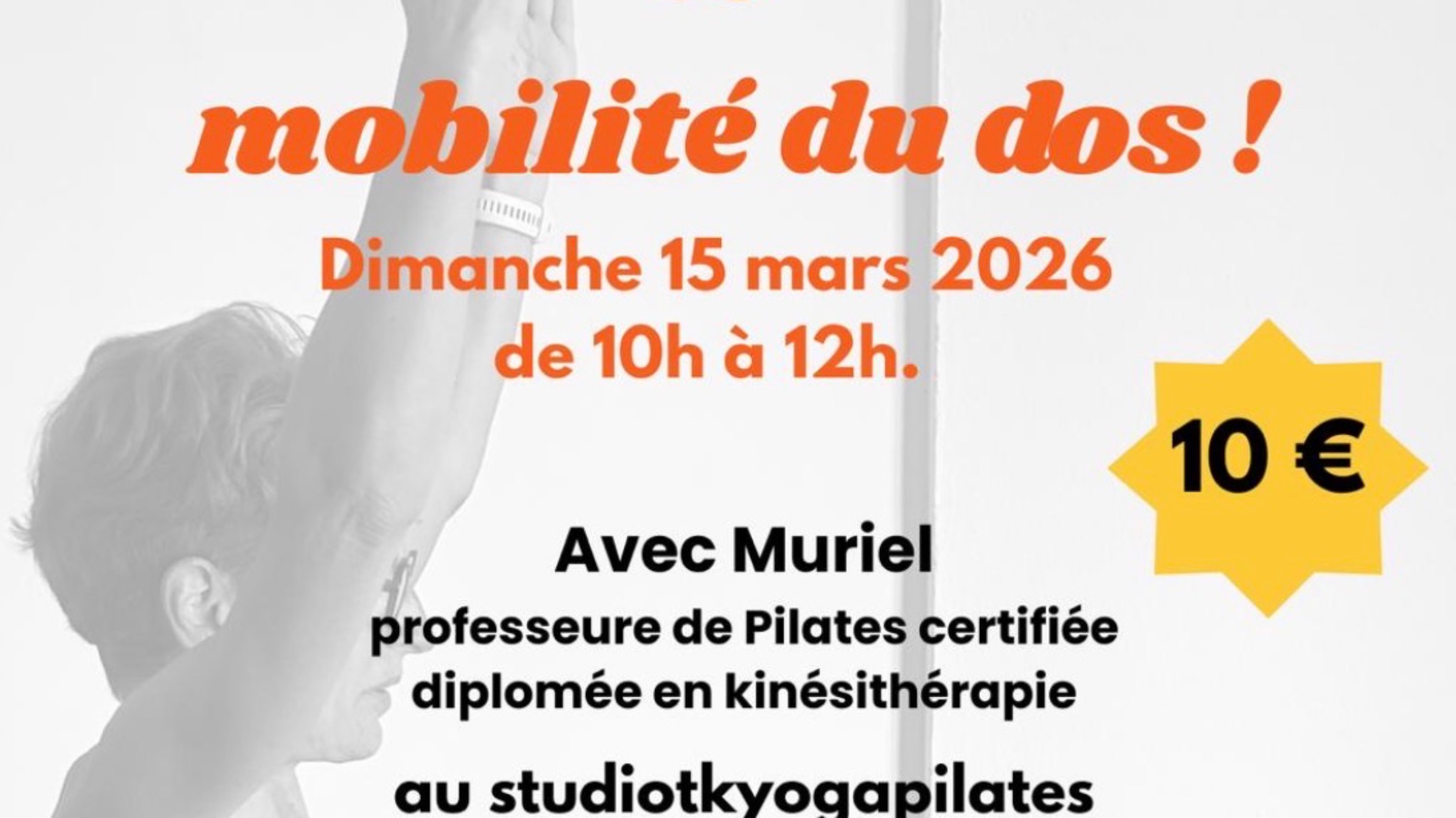 Pilates et mobilité du dos