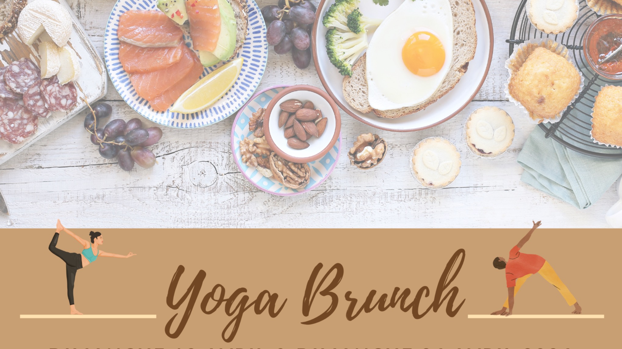 Yoga Brunch - Avril 2026 - Sud Ardèche 🥐​☀️