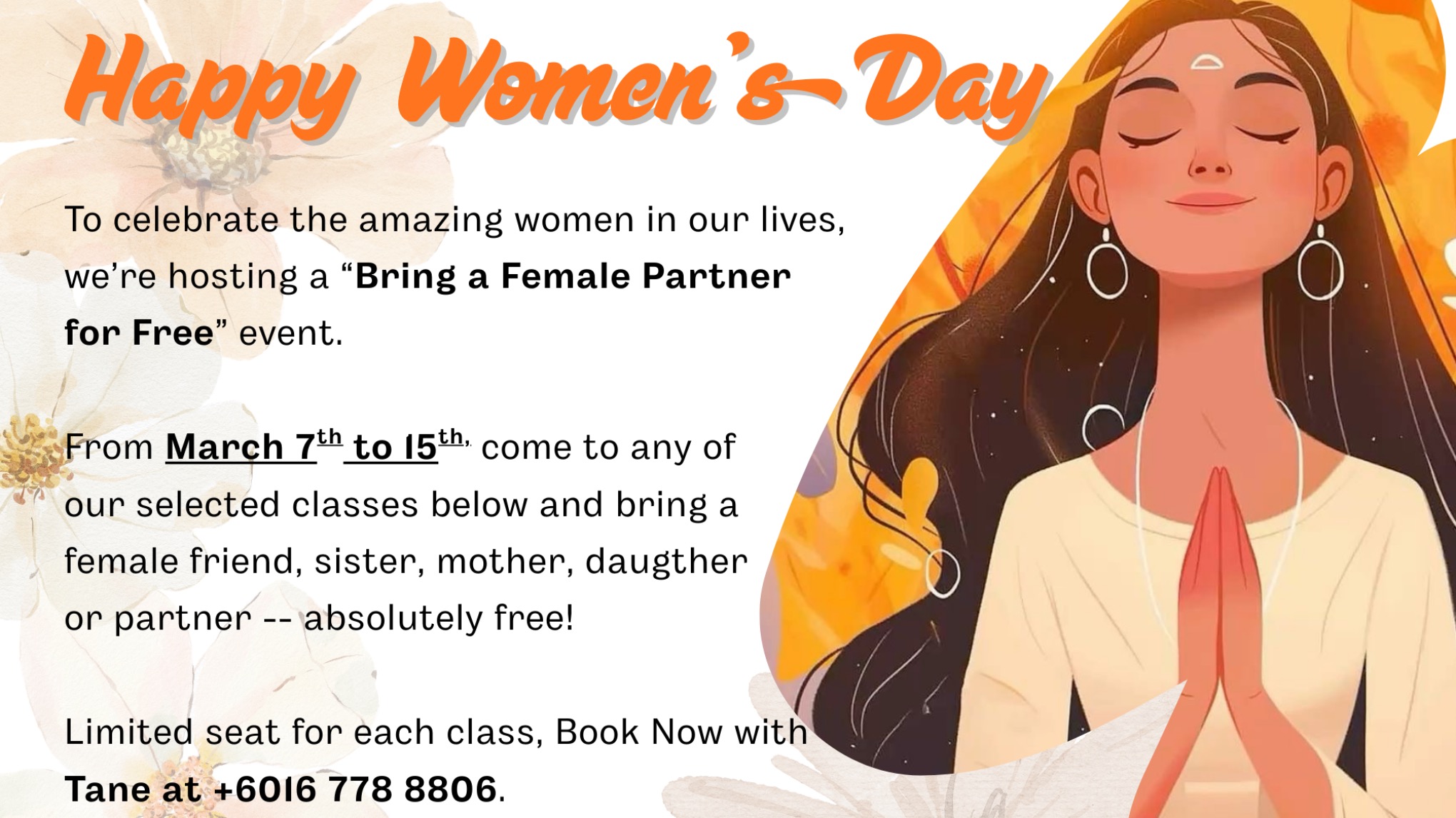 Women's Day Special Event 妇女节活动
