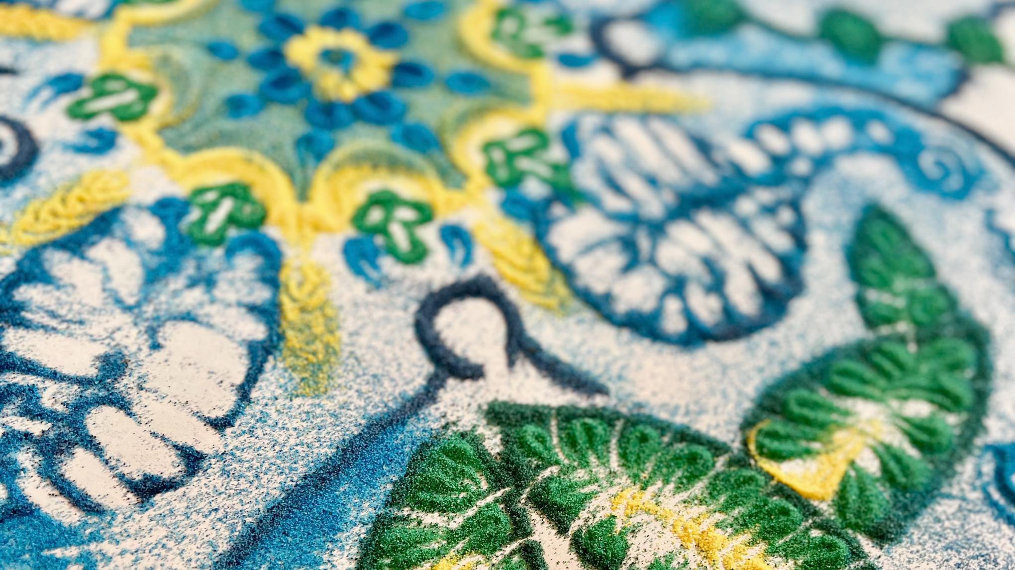 Chi Neng Creatie; Chi Neng en Zandmandala's maken