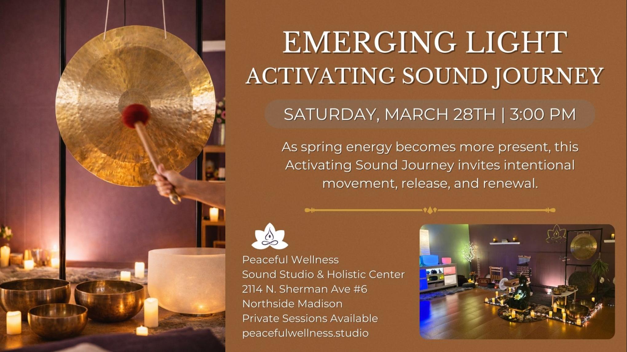 MADISON Emerging Light Sound Journey