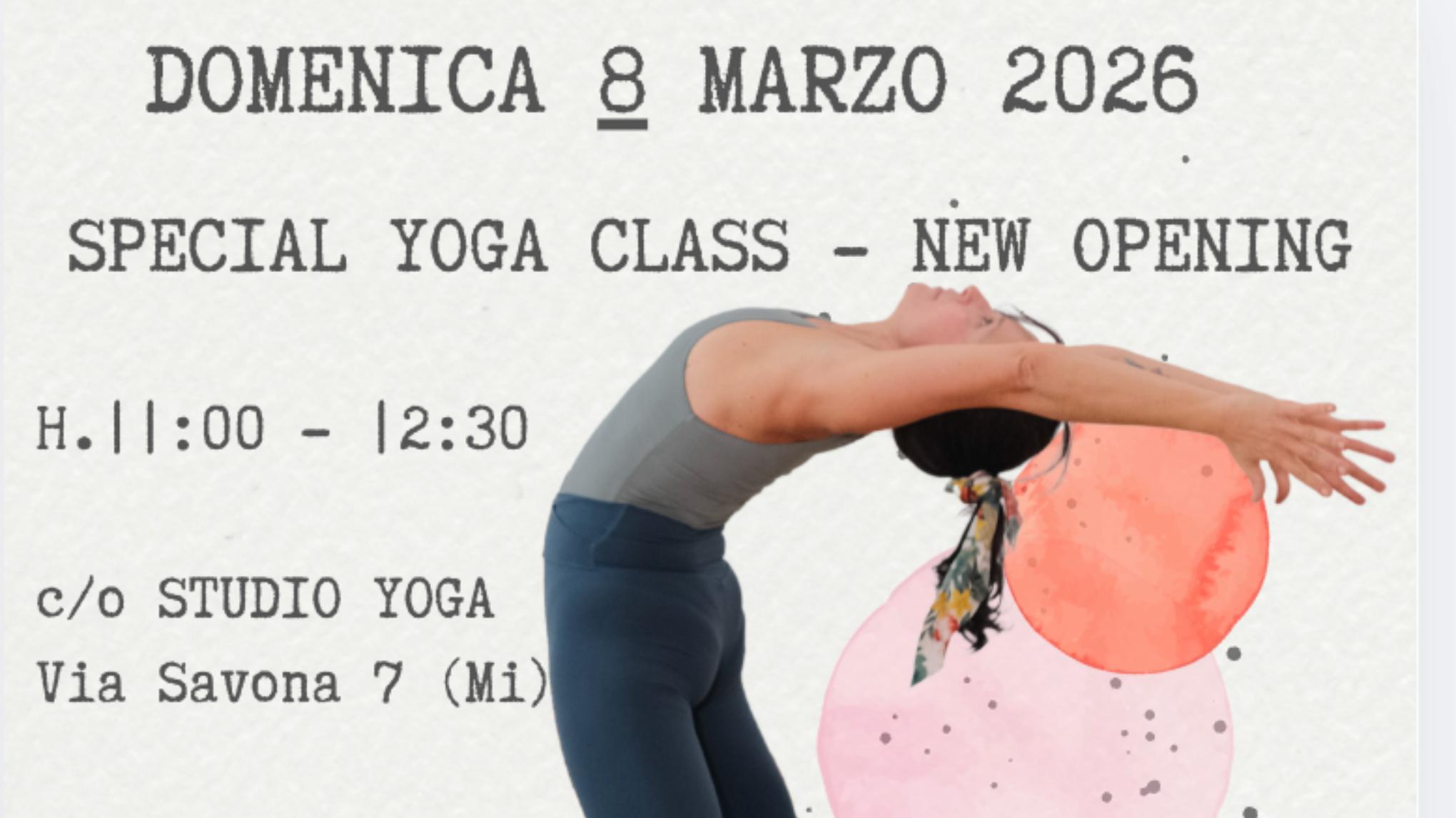 LEZIONE SPECIALE 8 Marzo  -  NEW | Yoga Shala