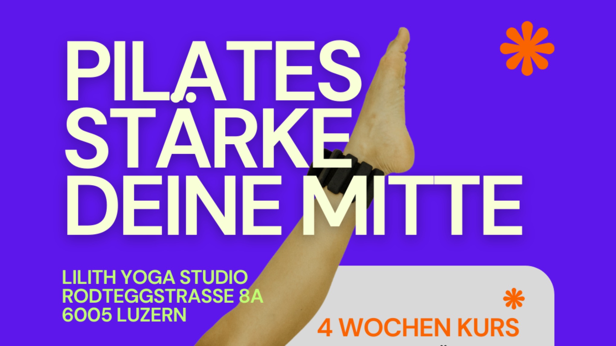 Pilates - Stärke deine Mitte