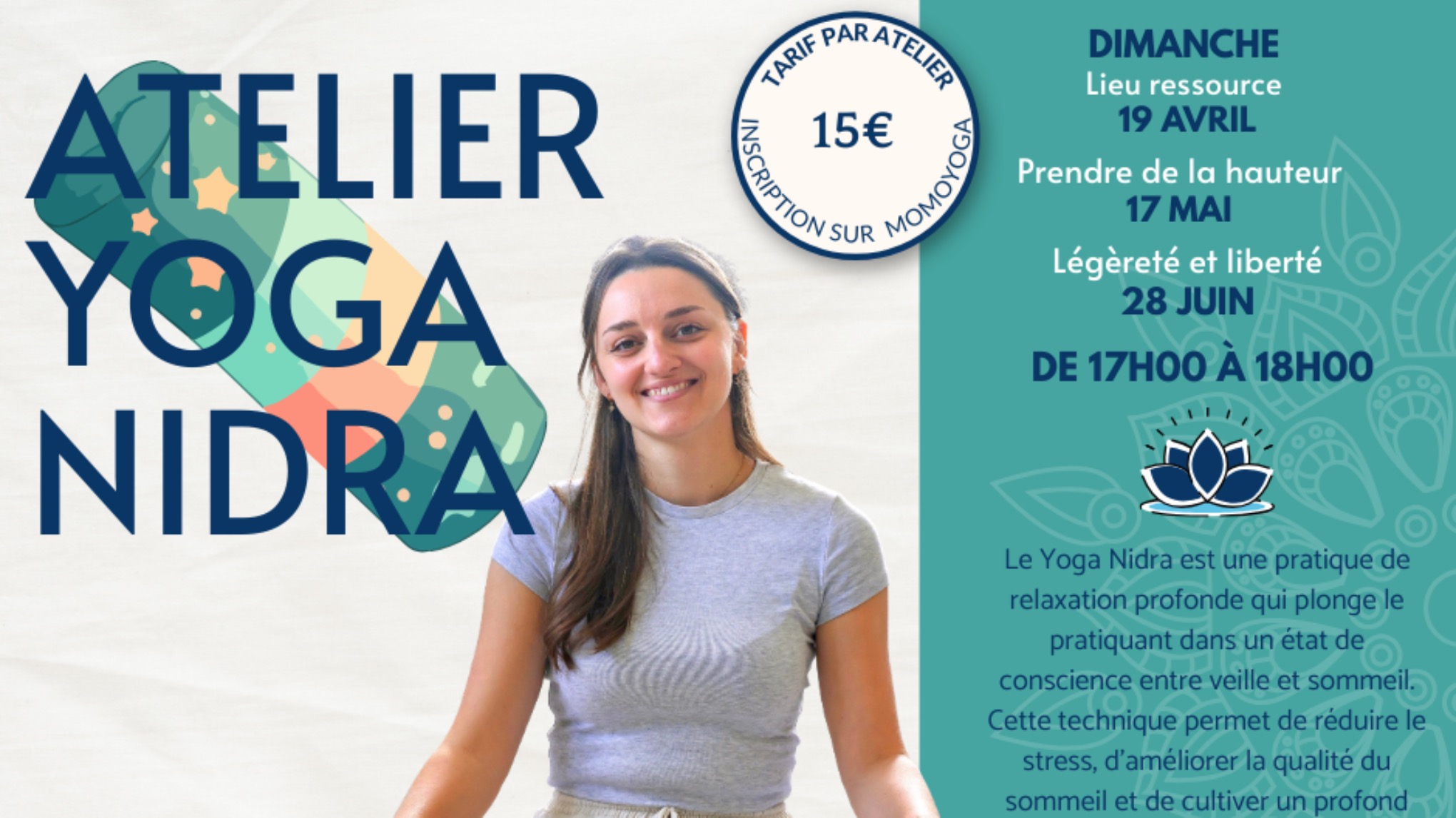 Atelier Yoga Nidra - Le lieu ressource