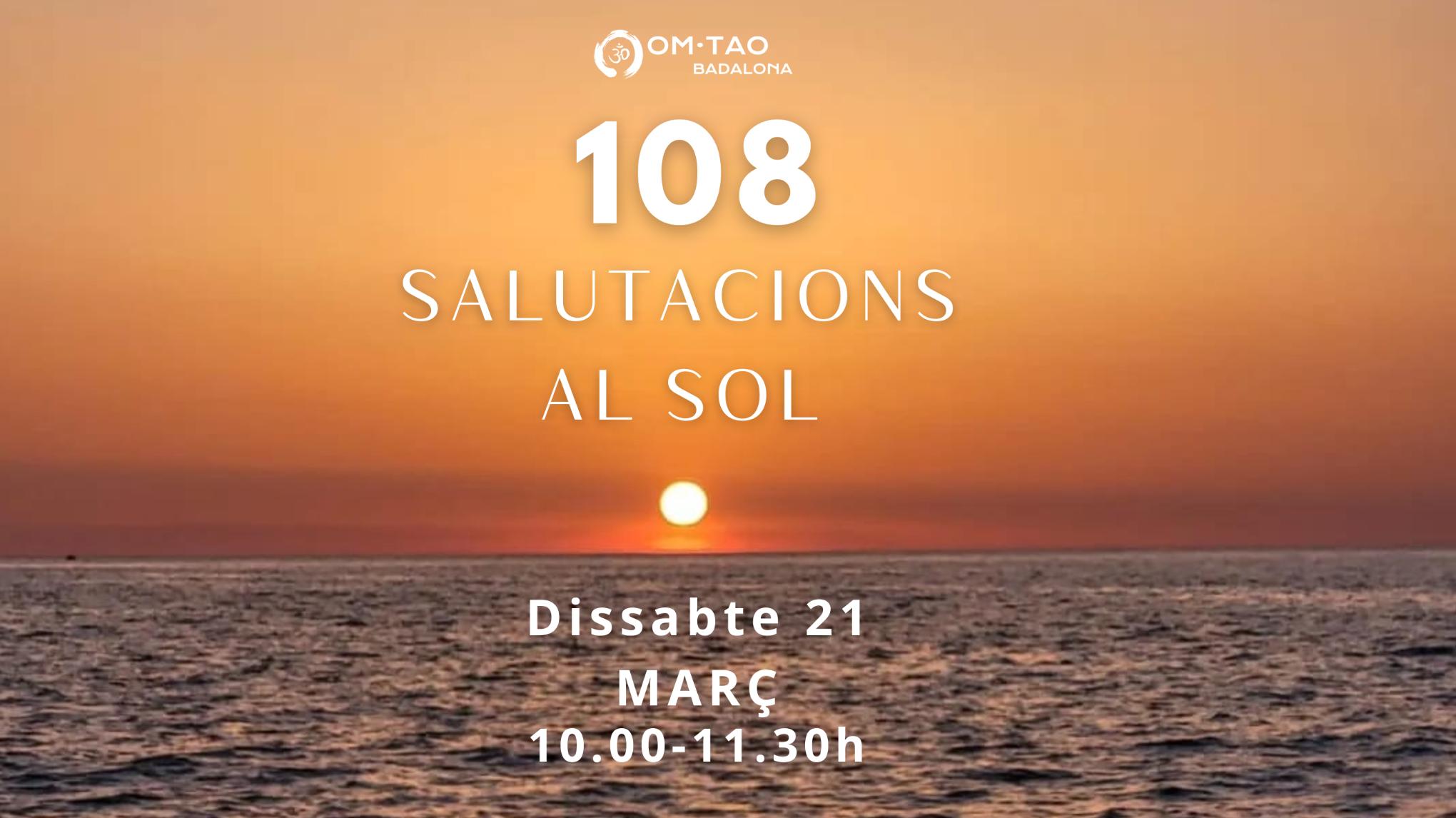 🌸 Celebra l’inici de la primavera amb 108 Salutacions al Sol! 🌞