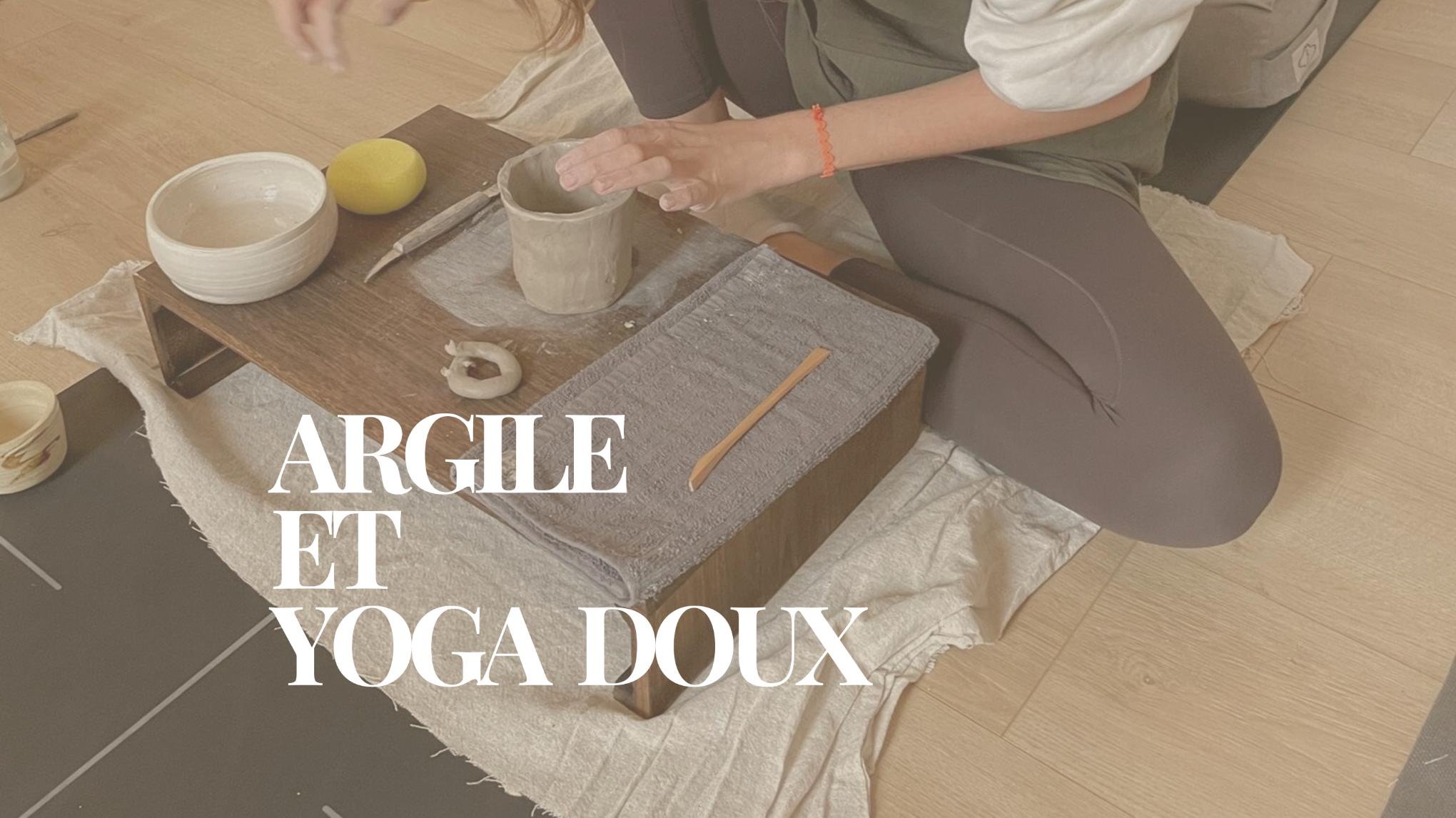 Argile et yoga doux