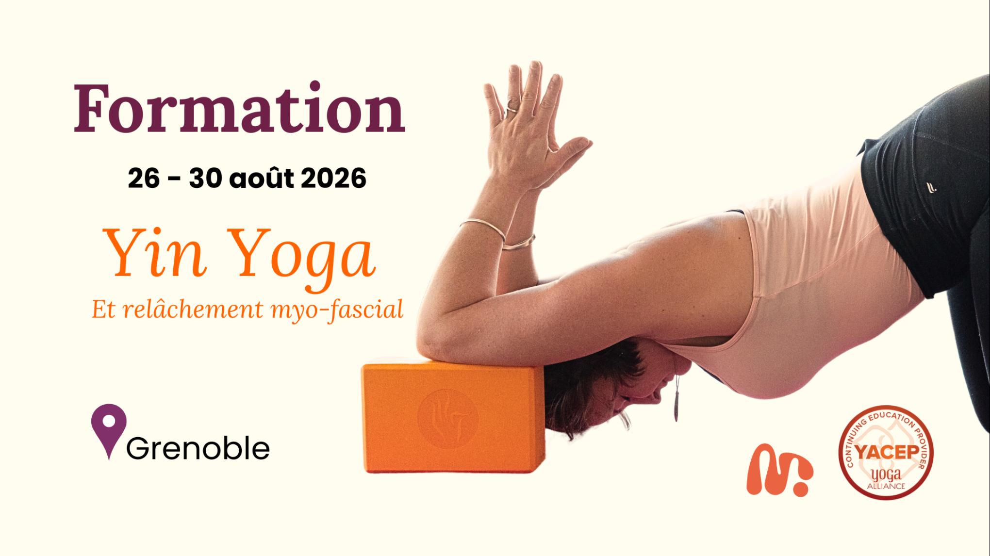 Formation Yin Yoga & Relâchement Myo-fascial – 40h