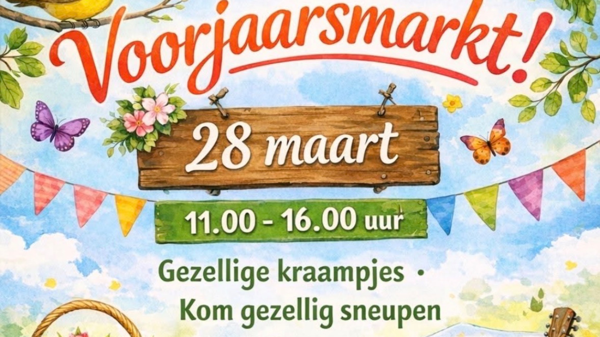 Voorjaarsmarkt Harlingen 🌼 De Bruisplek Route 5