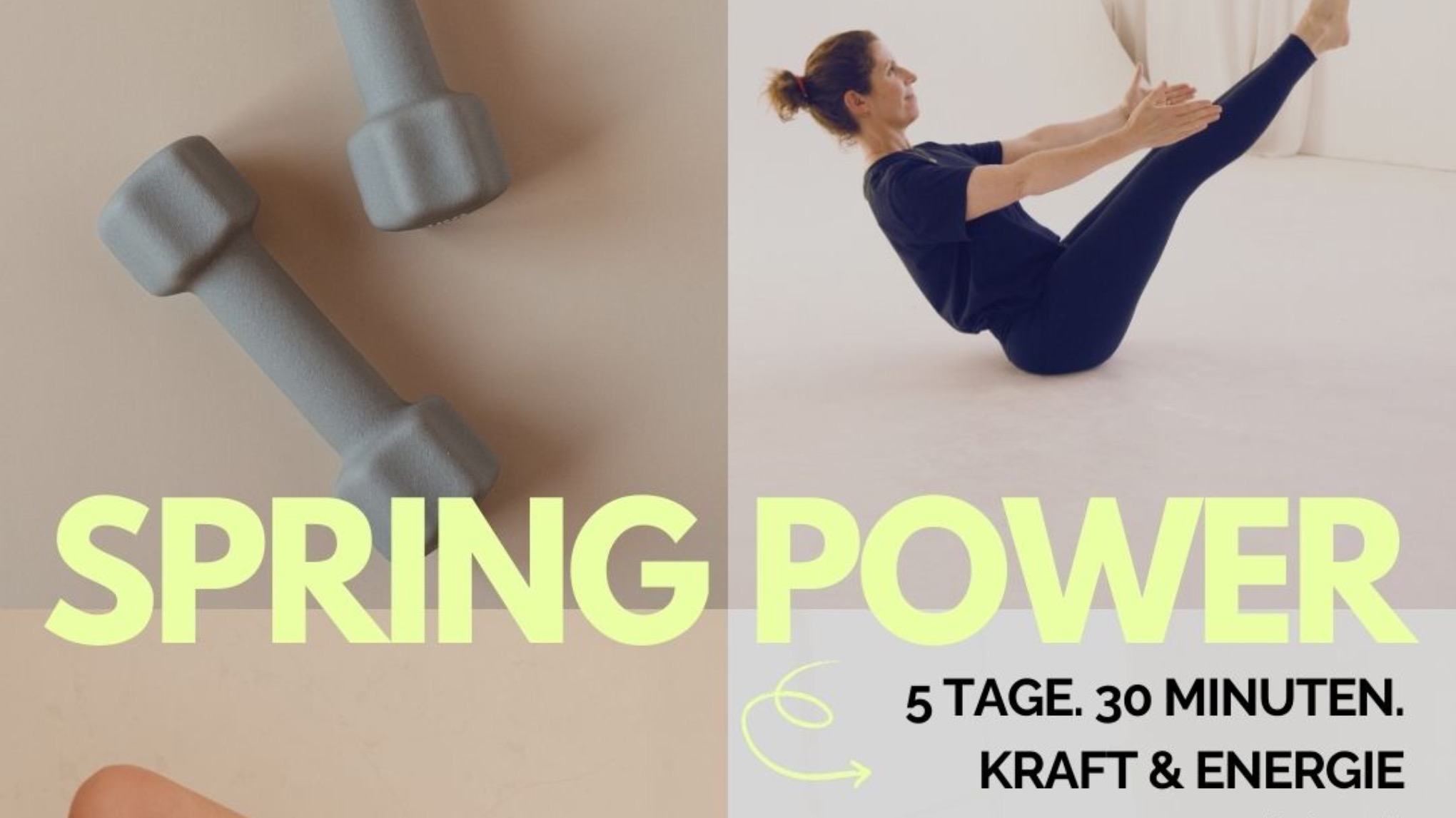 SPRING POWER 5 Tage. 30 Minuten.  Kraft & Energie, 59,00 EUR