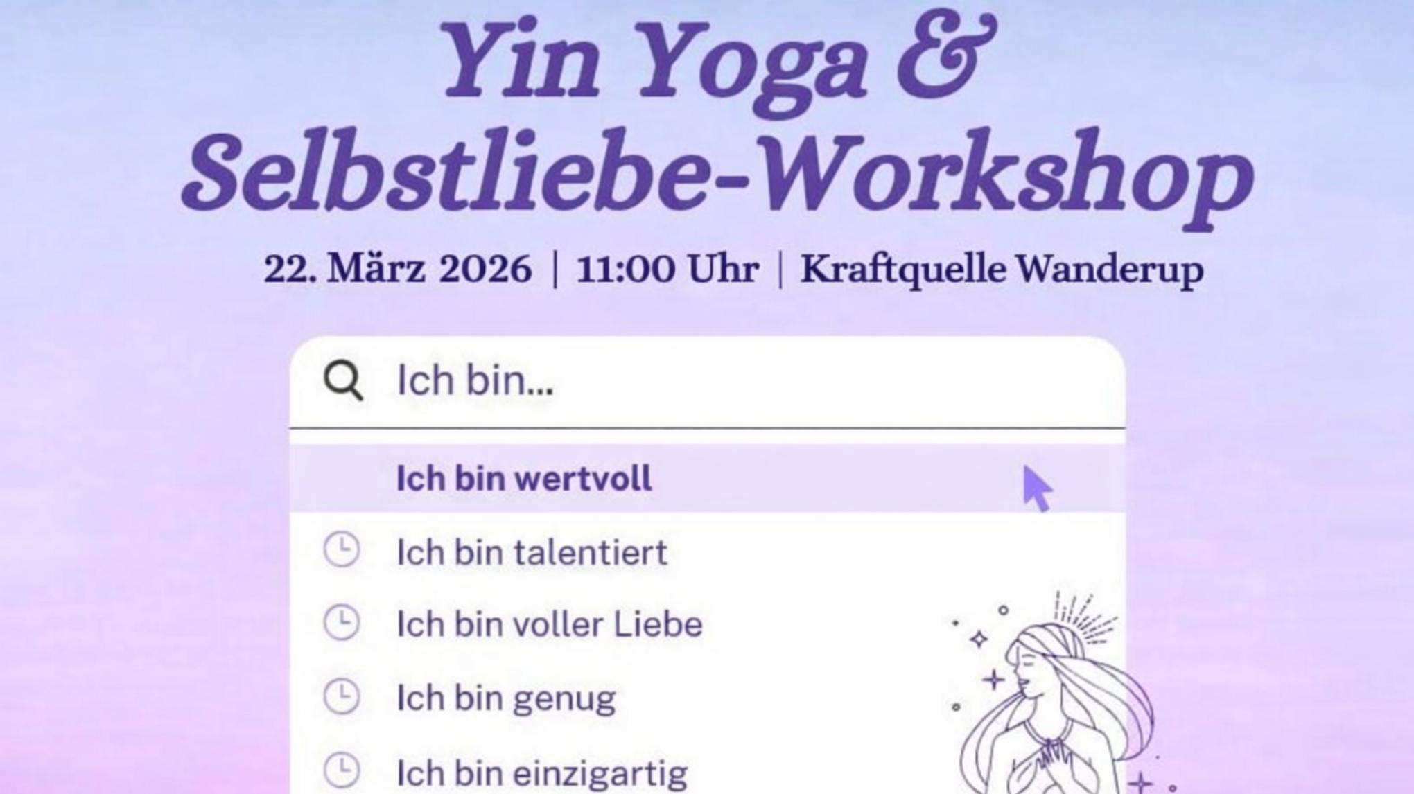 Yin Yoga & Selbstliebe Workshop mit Luisa