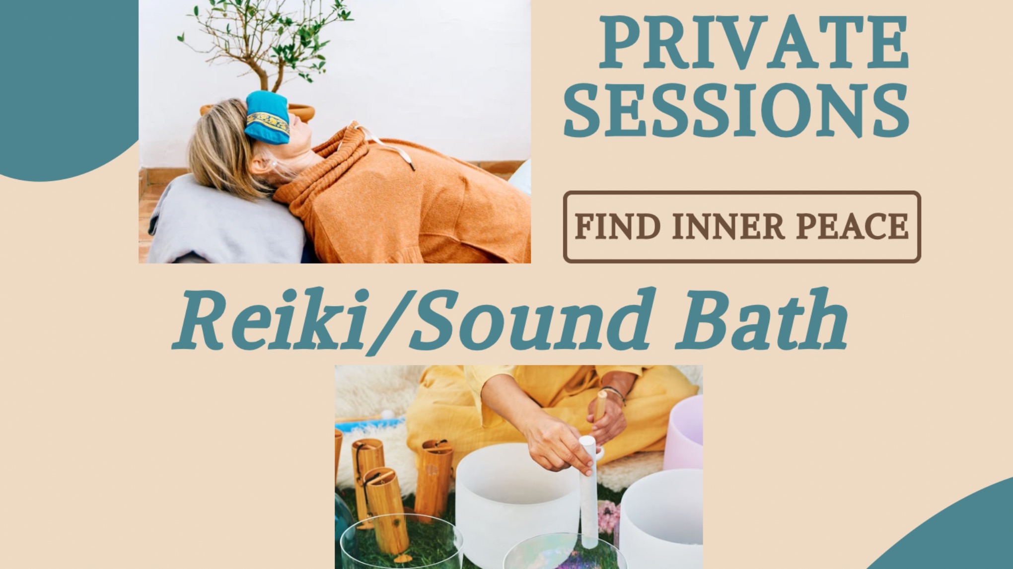 Reiki / Sound Bath - Single Session or Combo