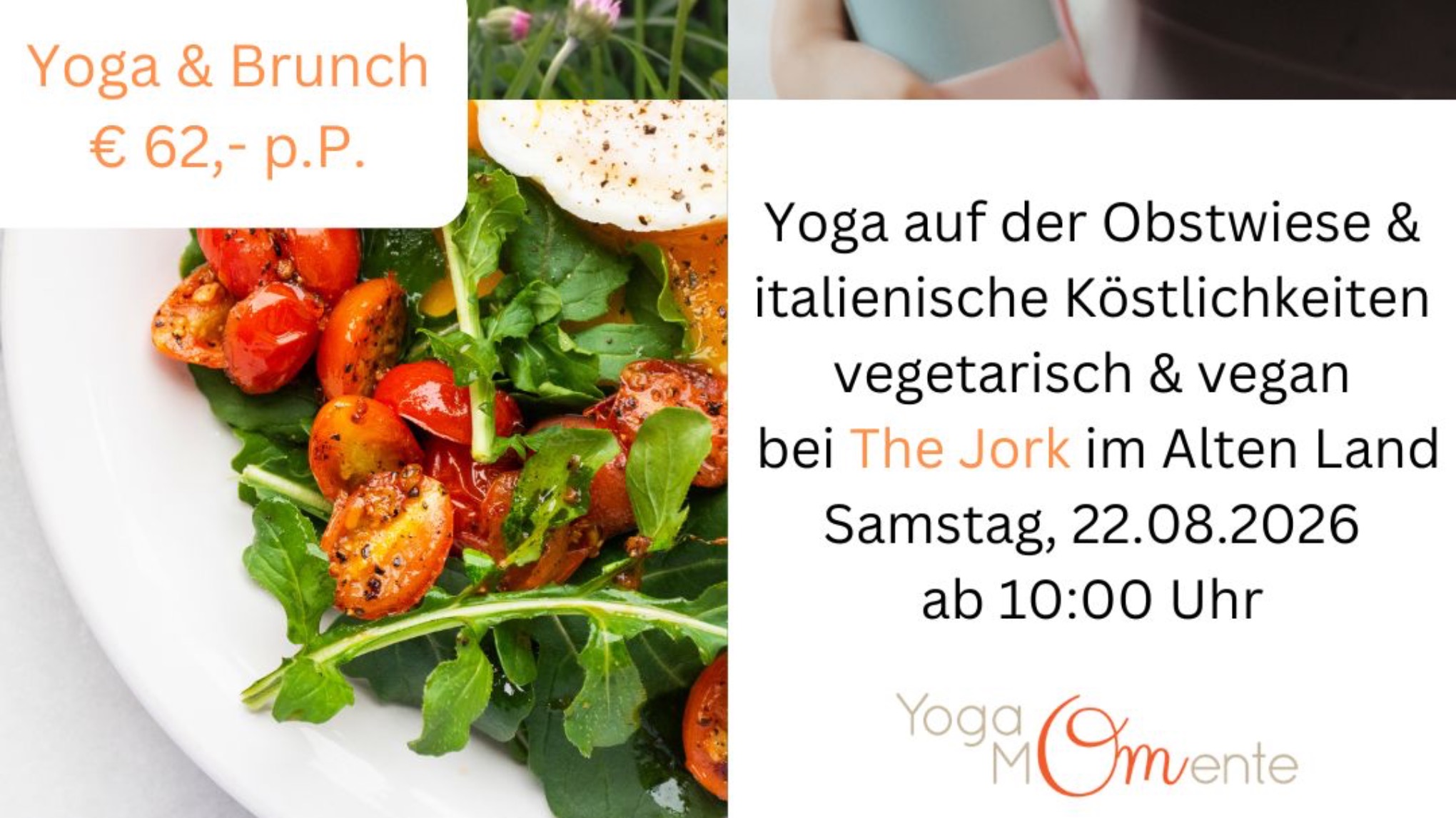 Yoga auf der Obstwiese & italienischen Brunch
