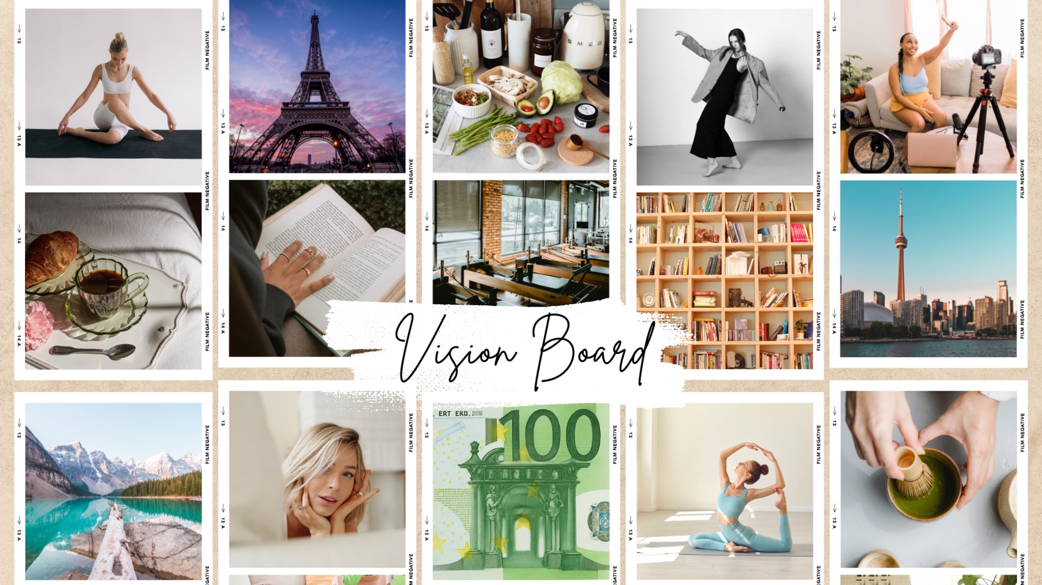 Ziele 2027 - Visionboard, Yoga & Kakaozeremonie
