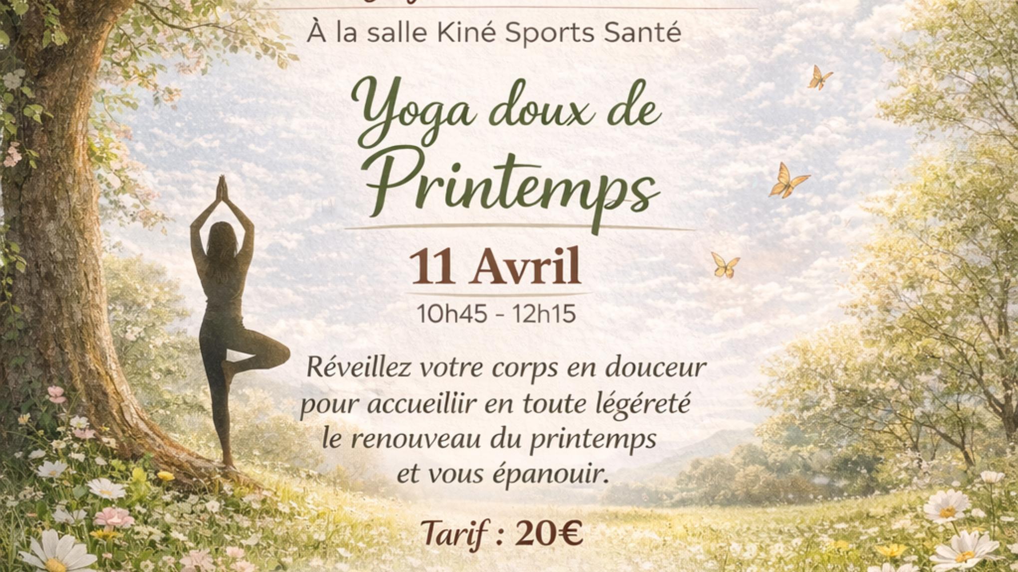 Yoga doux Spécial Printemps