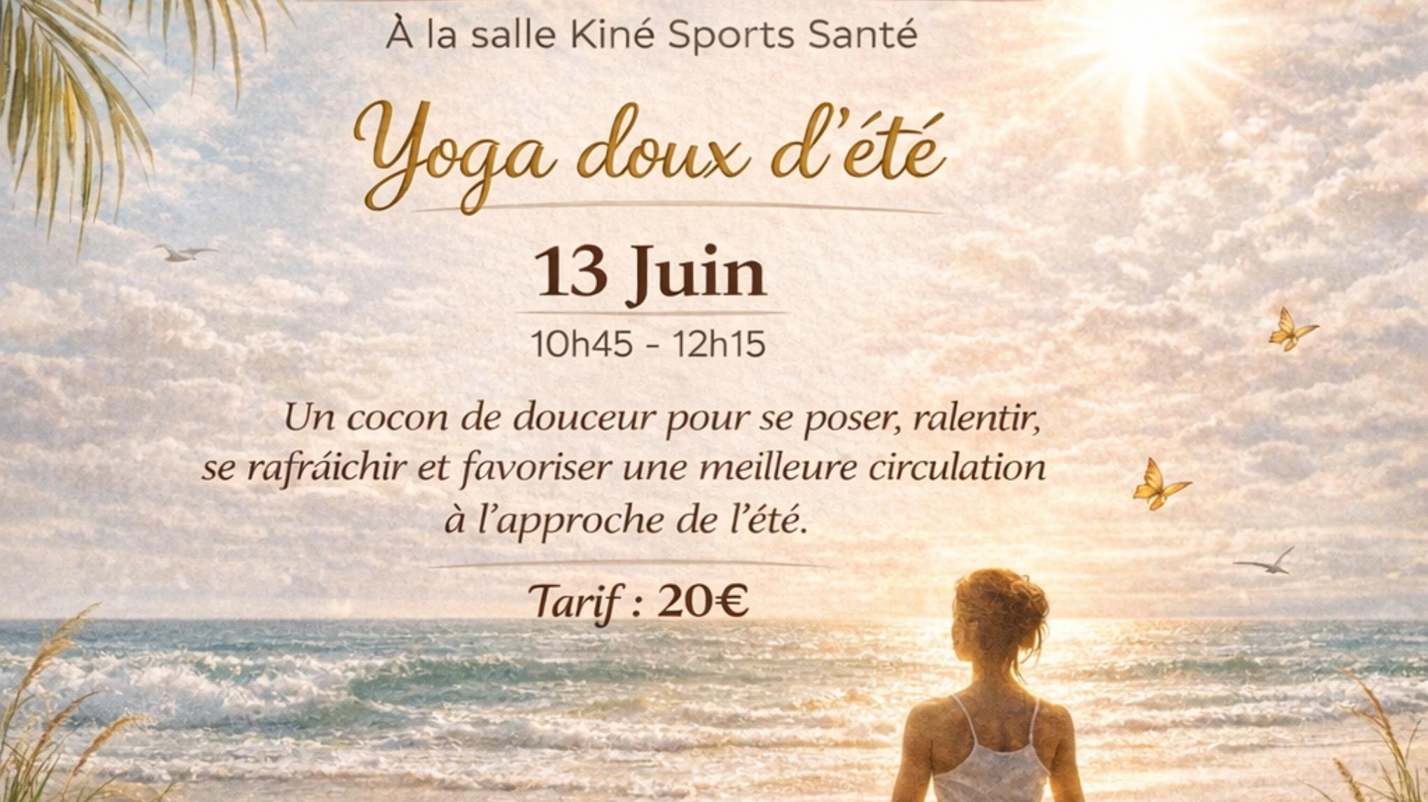 Yoga doux Spécial été