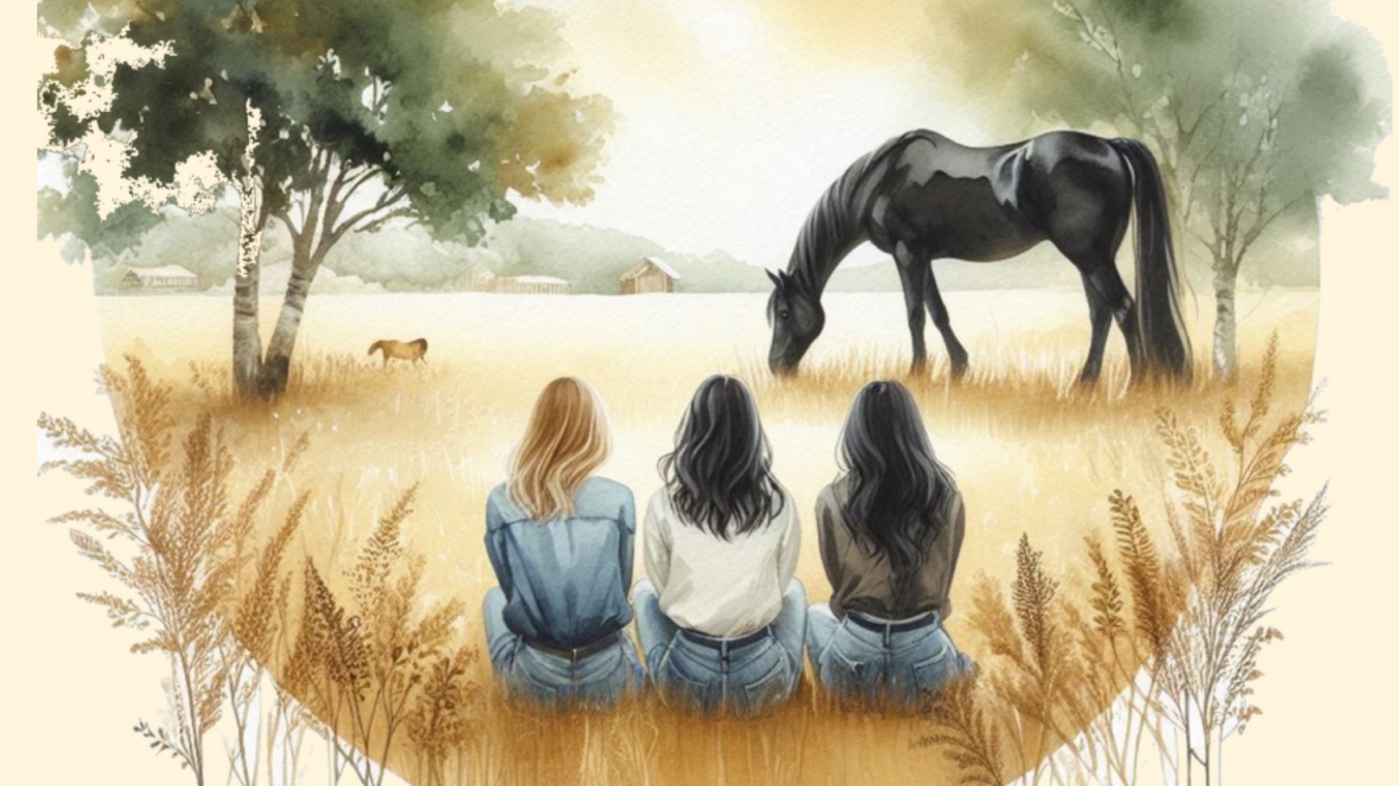 Krachtig in verbinding met yoga & paarden