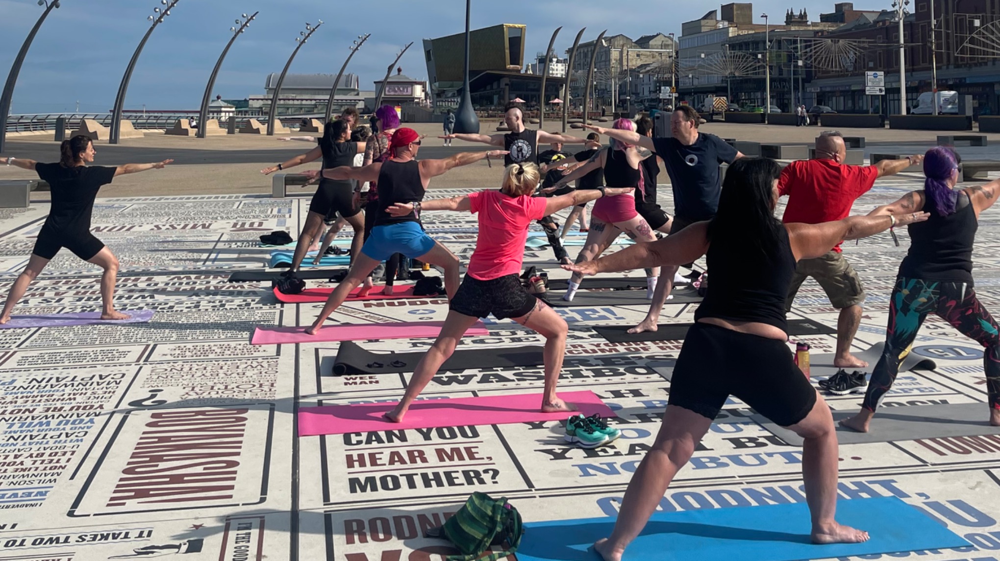 Peaceful Rebellion Yoga 6th August 9.30-10.30am