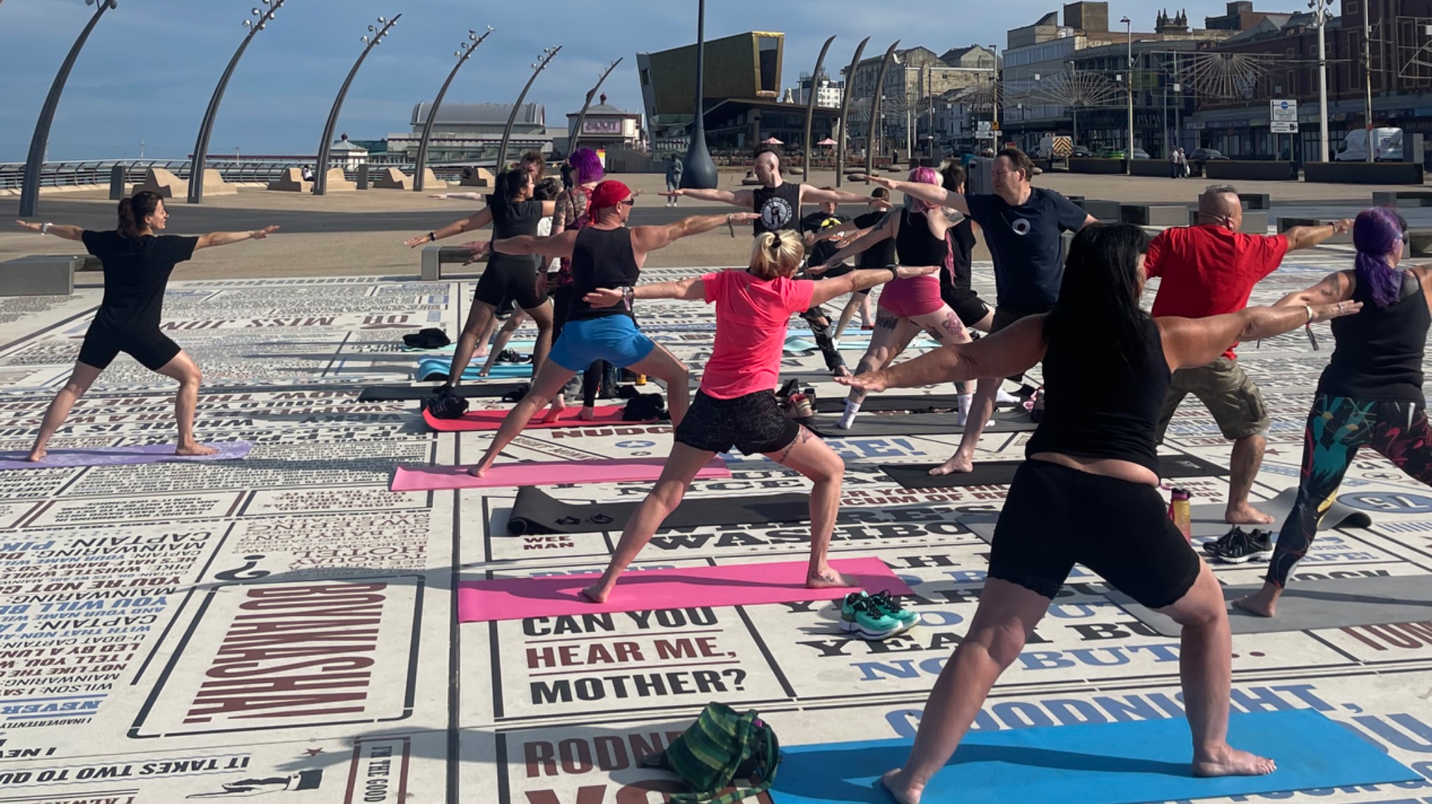 Peaceful Rebellion Yoga 9th August 11-12