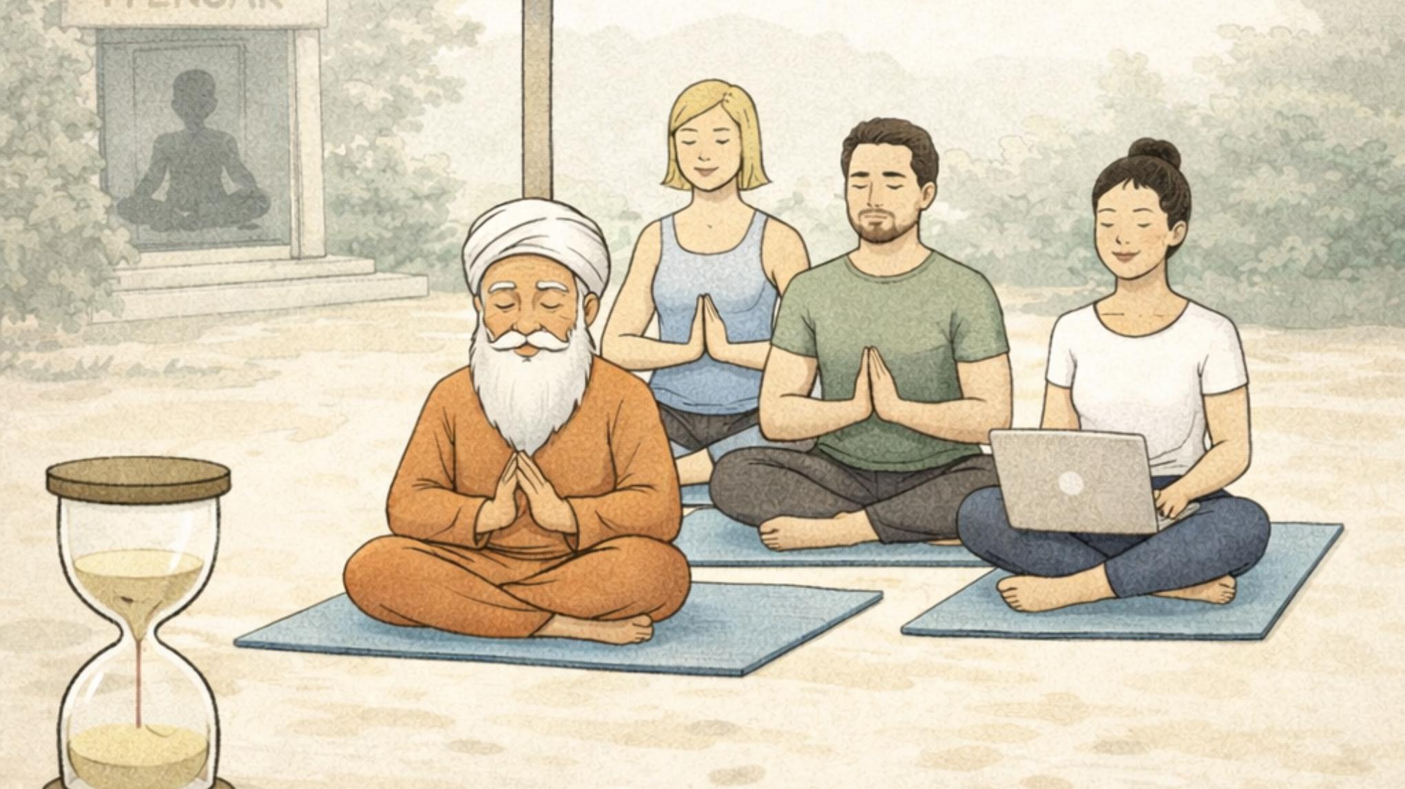 Warteliste für Yoga-Workshop mit Anjali