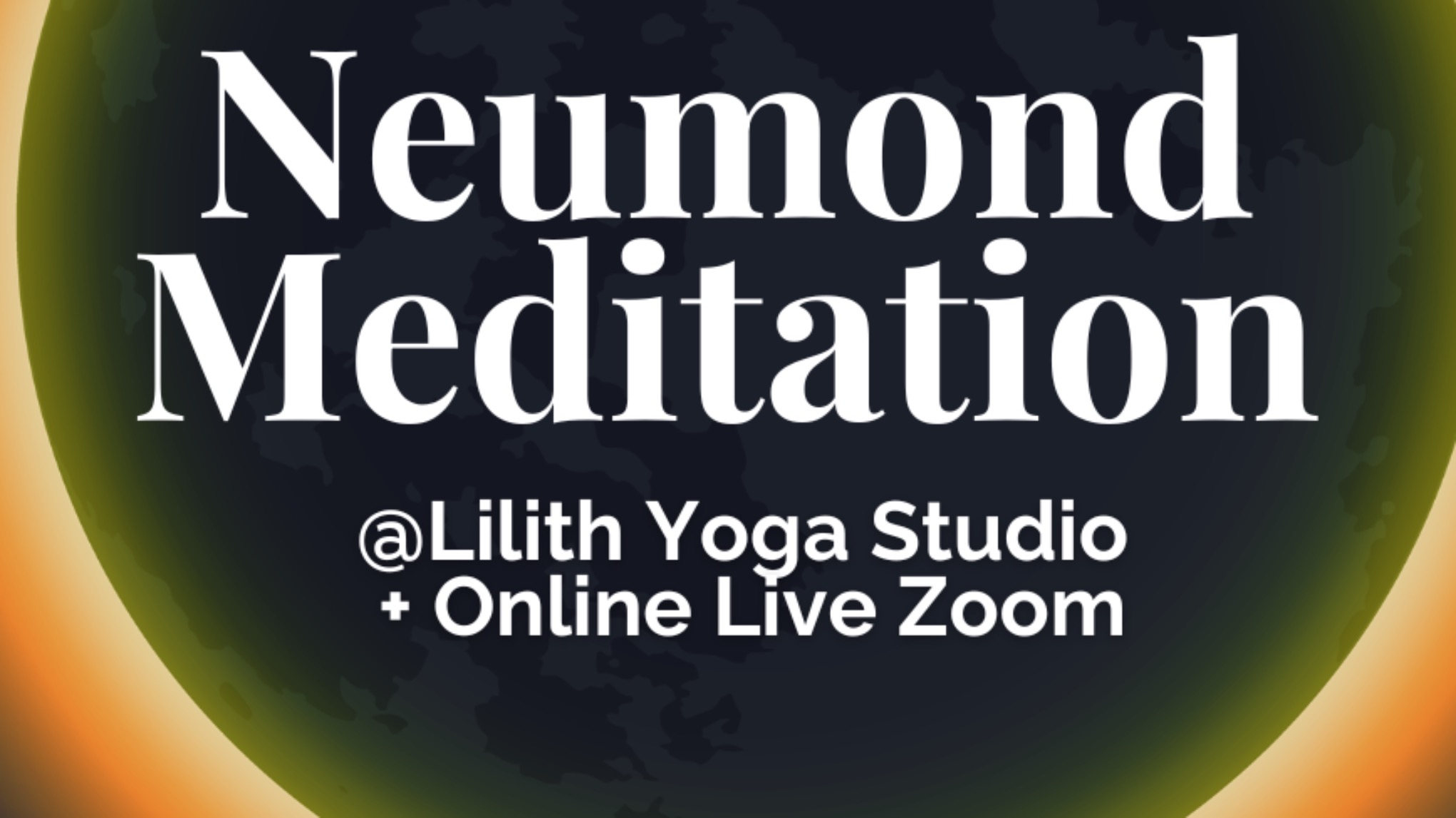 Neumond Meditation