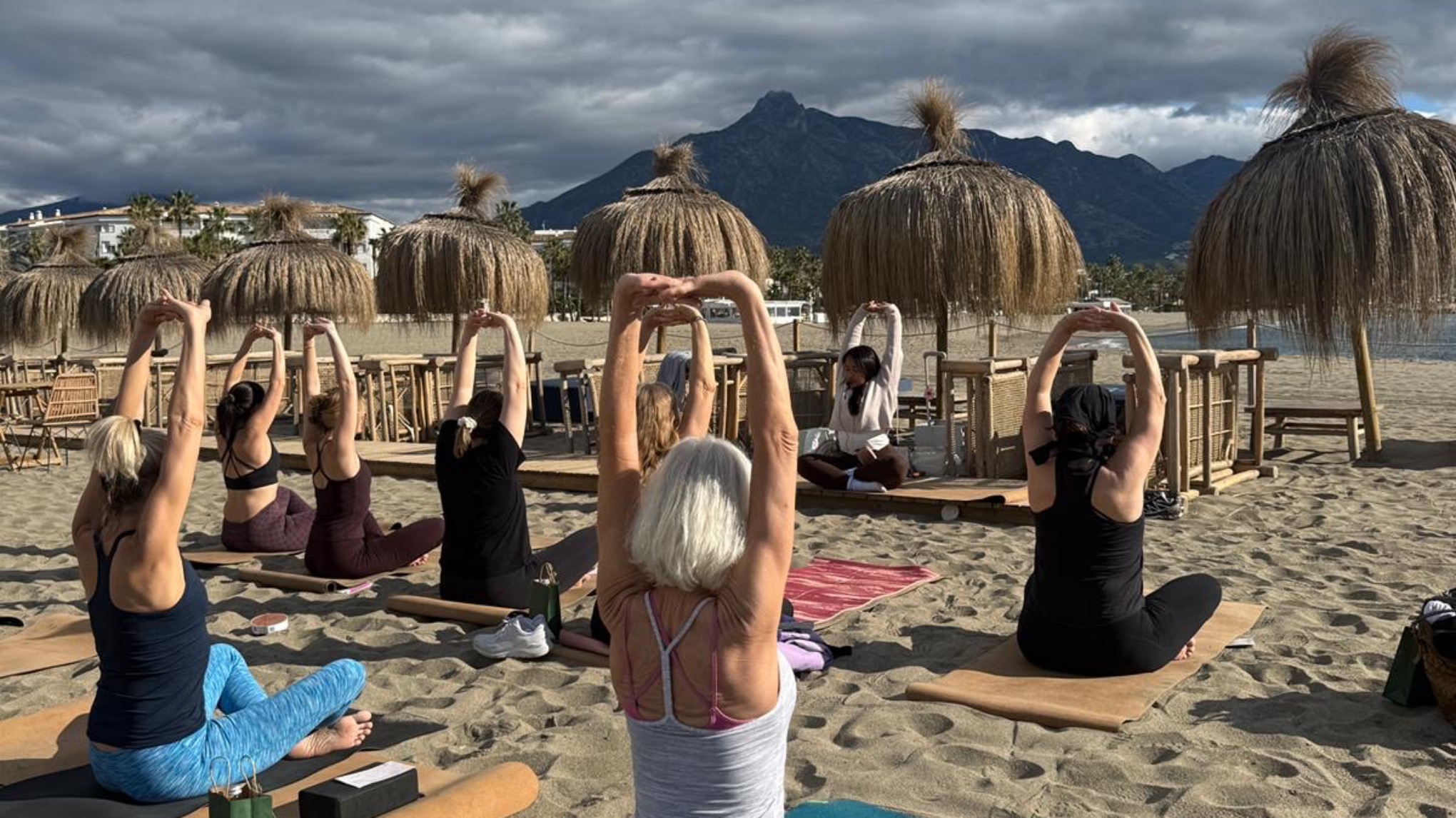 Private Yoga session of Holly.