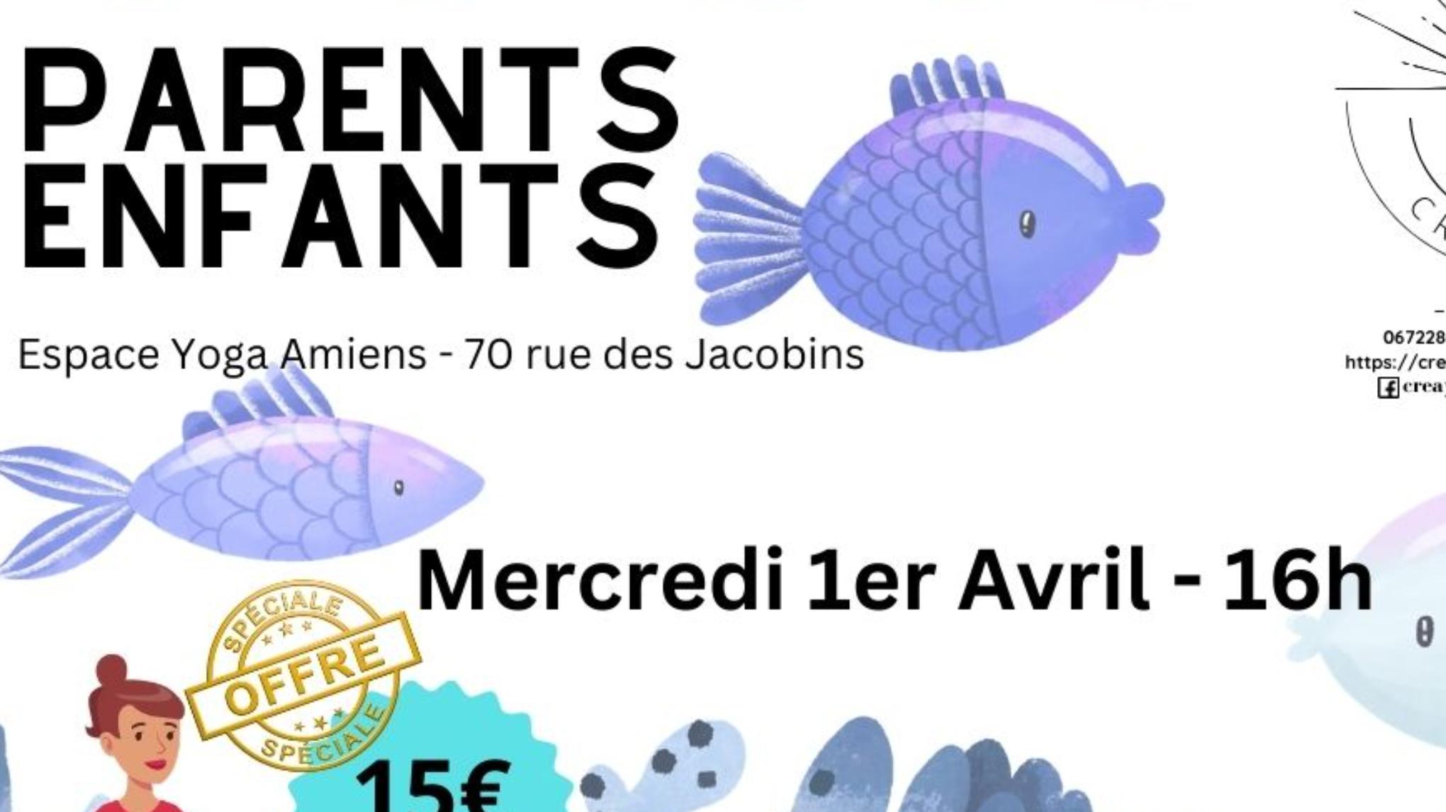 Séance yoga PARENTS/ENFANTS 16h