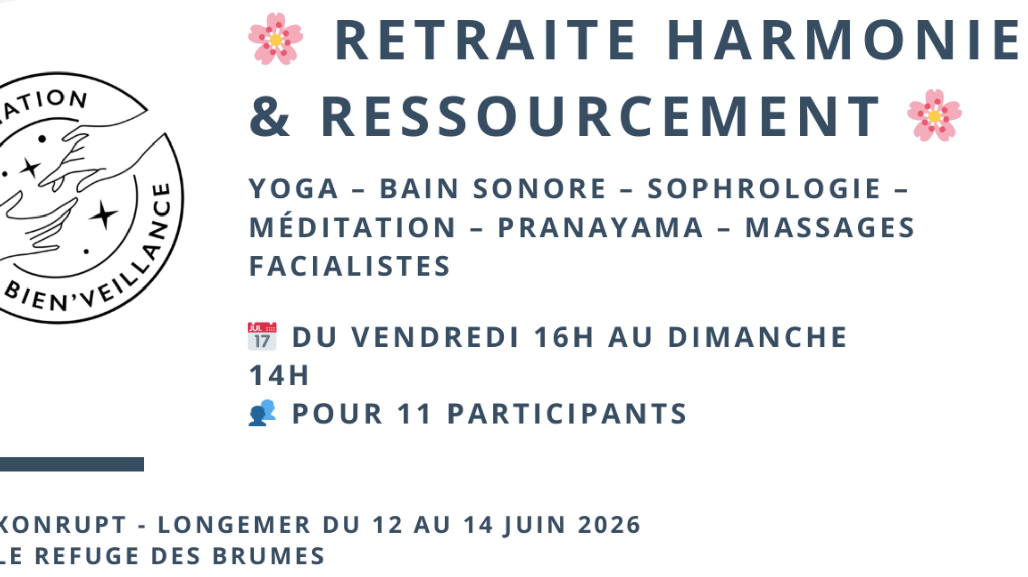 Retraite Harmonie & Ressourcement