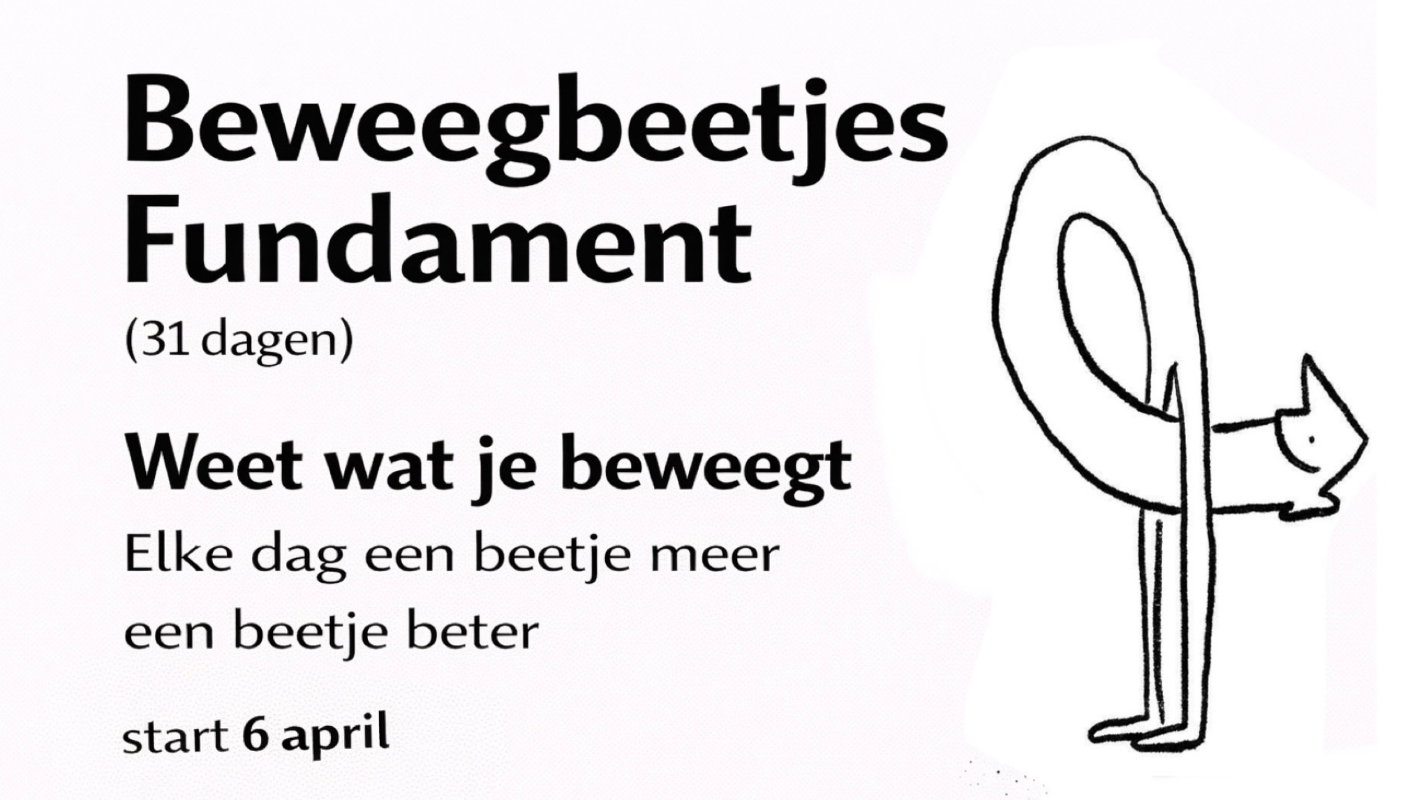Beweegbeetjes Fundament april ‘26