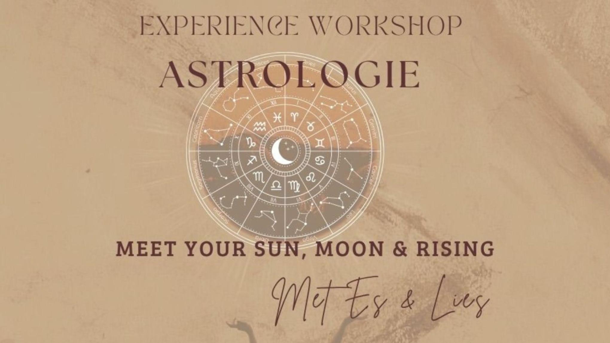 WORKSHOP : Astrologie - Meet your sun, moon & rising
