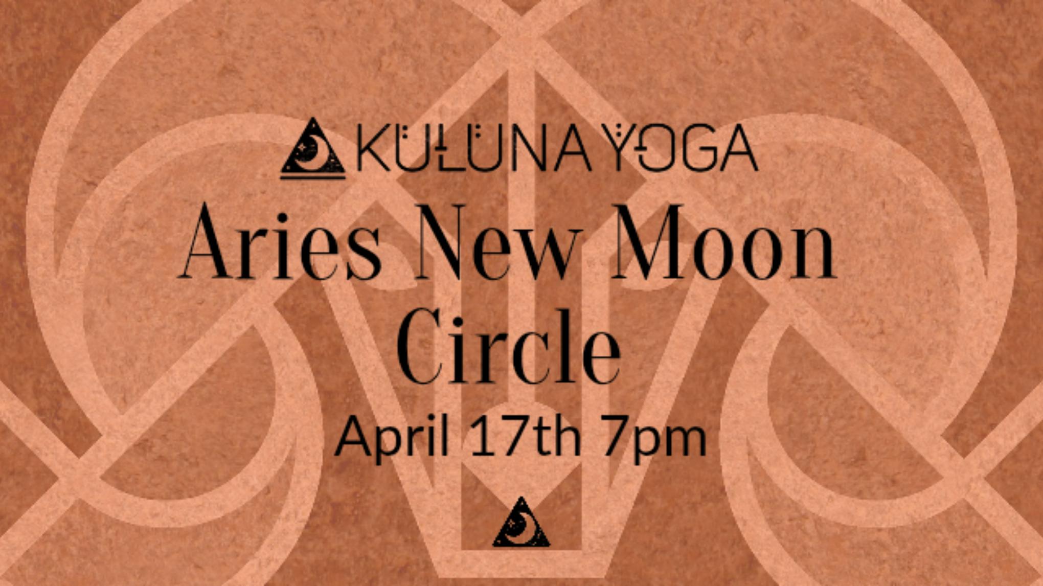 Aries New Moon Circle