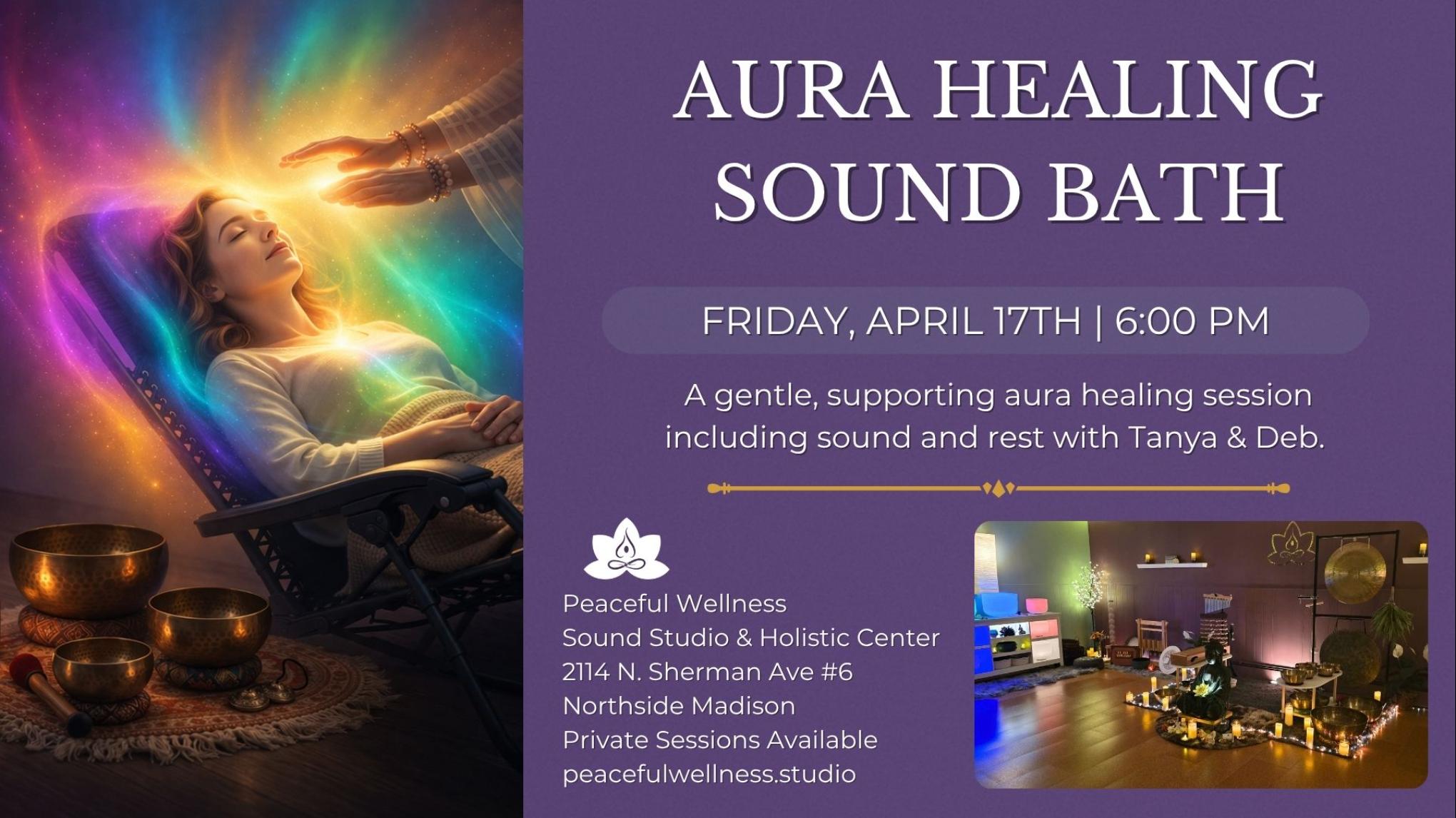 MADISON Aura Healing Sound Bath