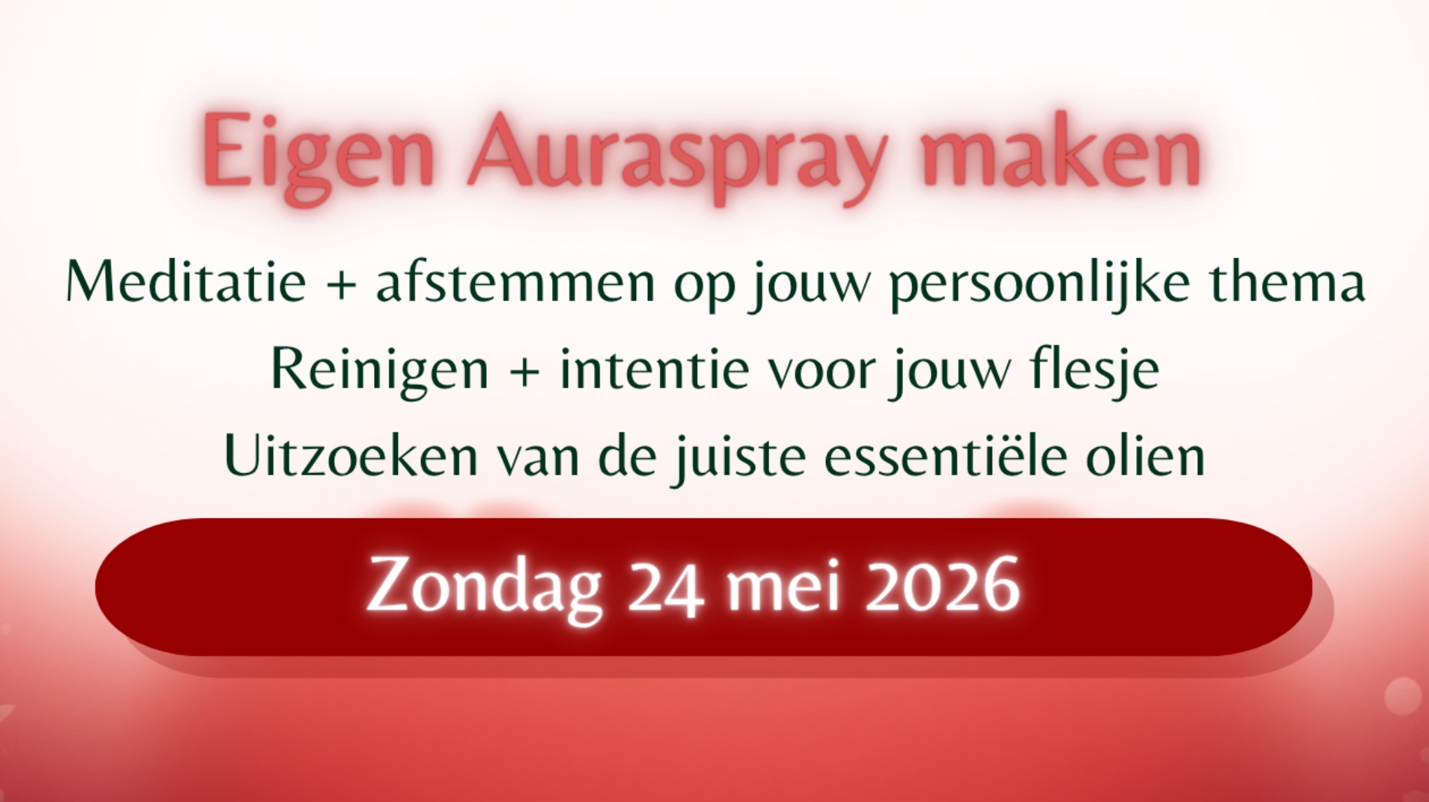 Auraspray maken