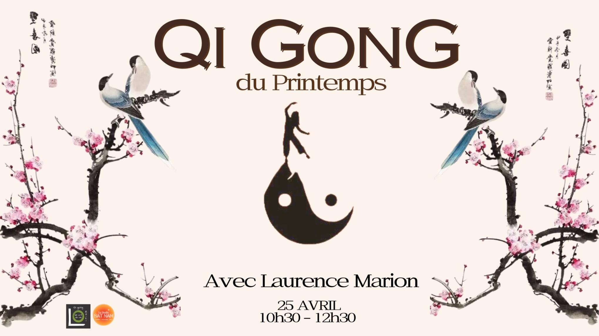Qi Gong du Printemps - avec Laurence Marion 🌾🌱🌷