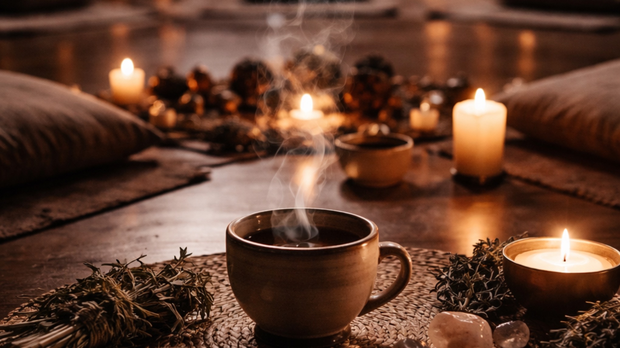 Adem Cirkel met Cacao & Blauwe Lotus