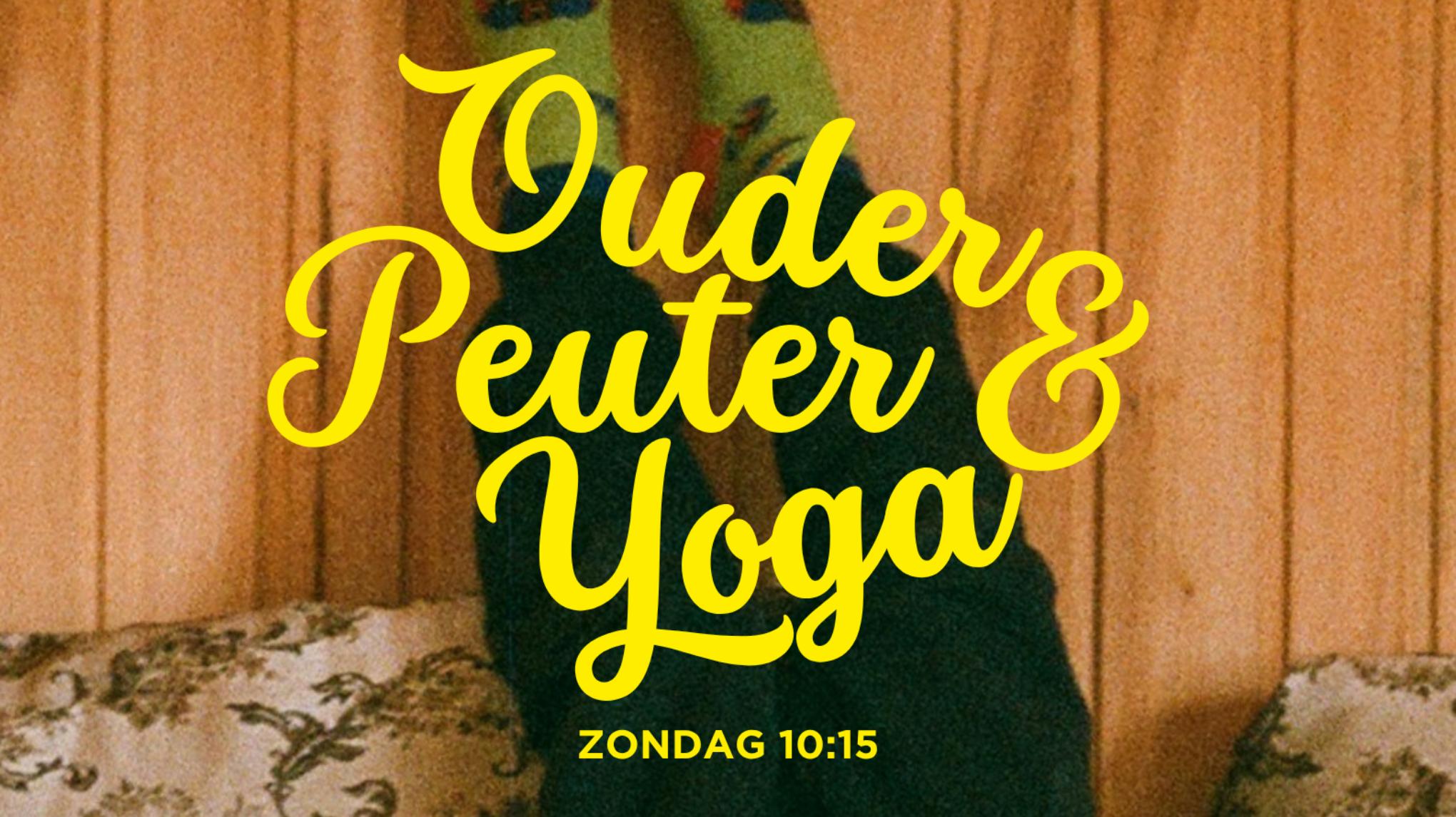 Samen stralen: Ouder & Peuter Yoga (1,5 t/m 4 jaar) met Marit Verbeek